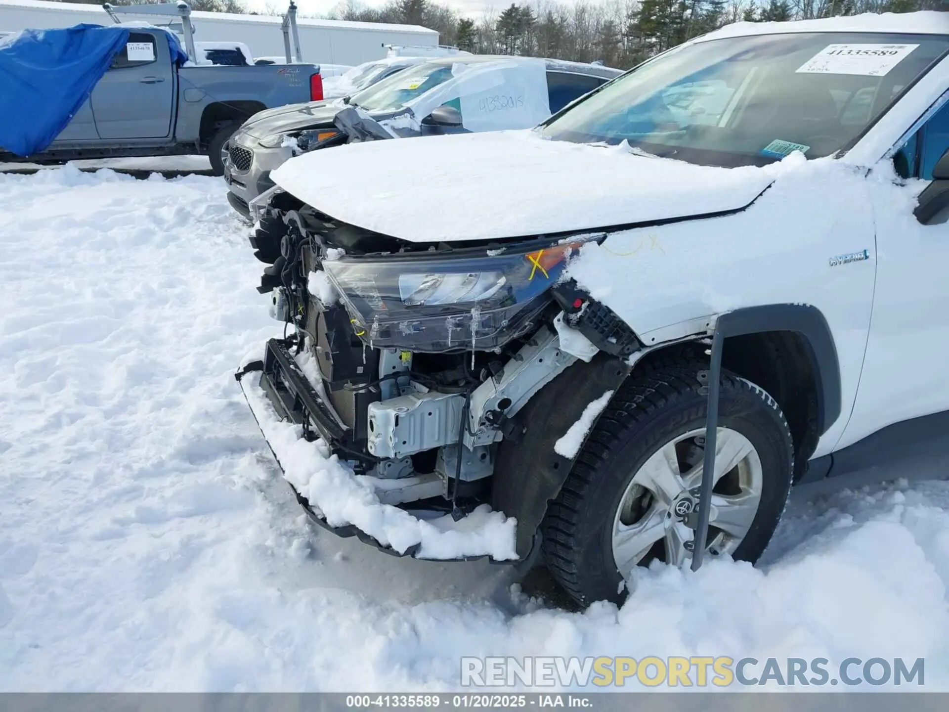 19 Фотография поврежденного автомобиля 4T3LWRFV9MU047628 TOYOTA RAV4 HYBRID 2021