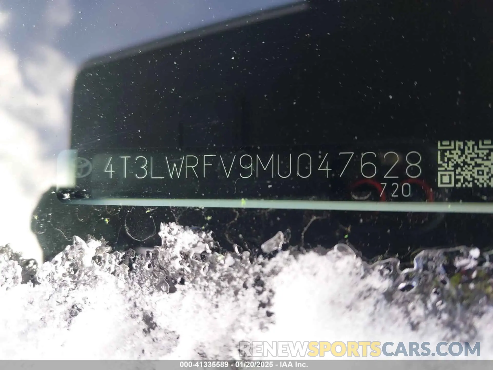 9 Фотография поврежденного автомобиля 4T3LWRFV9MU047628 TOYOTA RAV4 HYBRID 2021