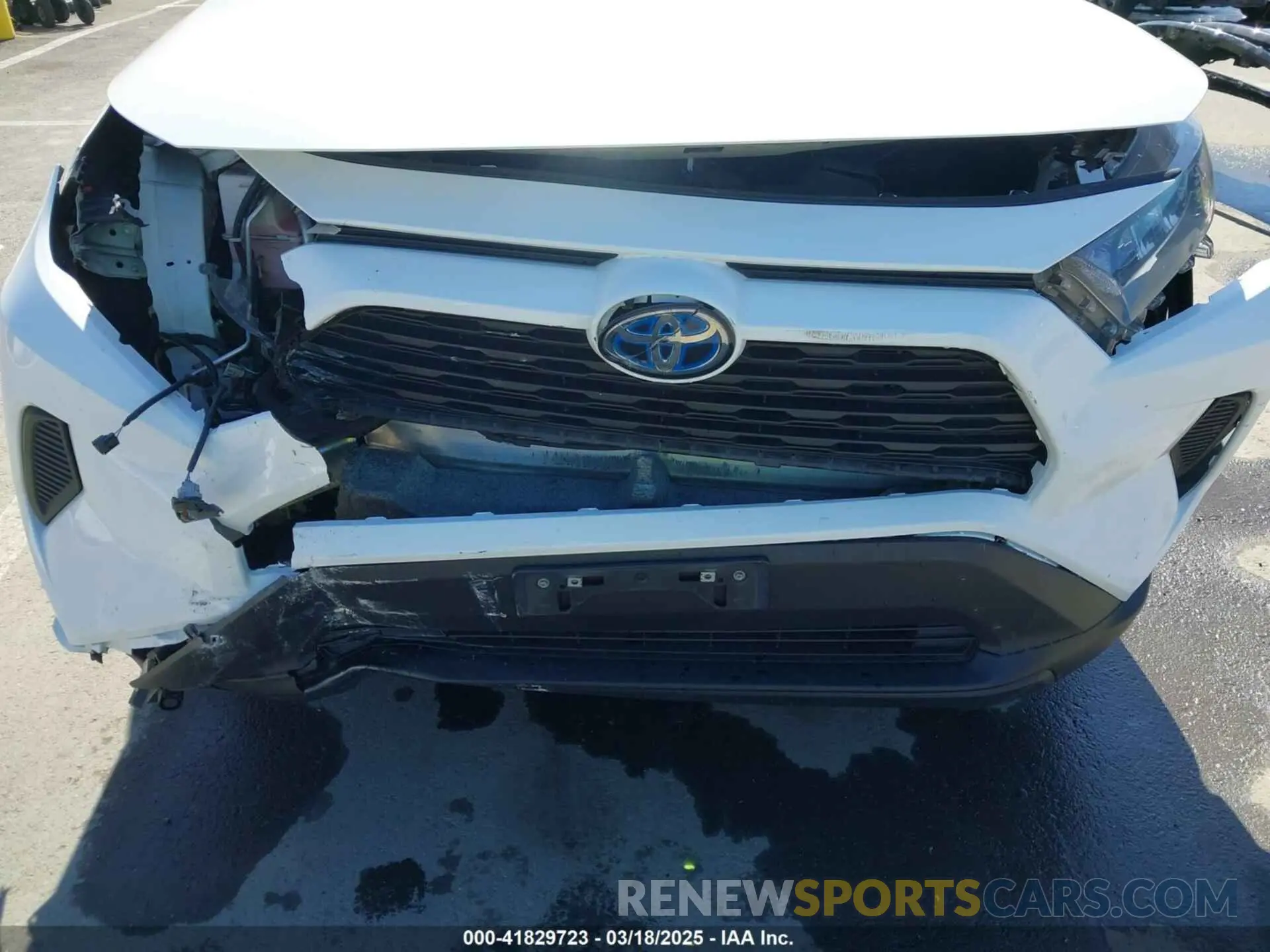 6 Photograph of a damaged car 4T3M6RFV7MU027172 TOYOTA RAV4 HYBRID 2021