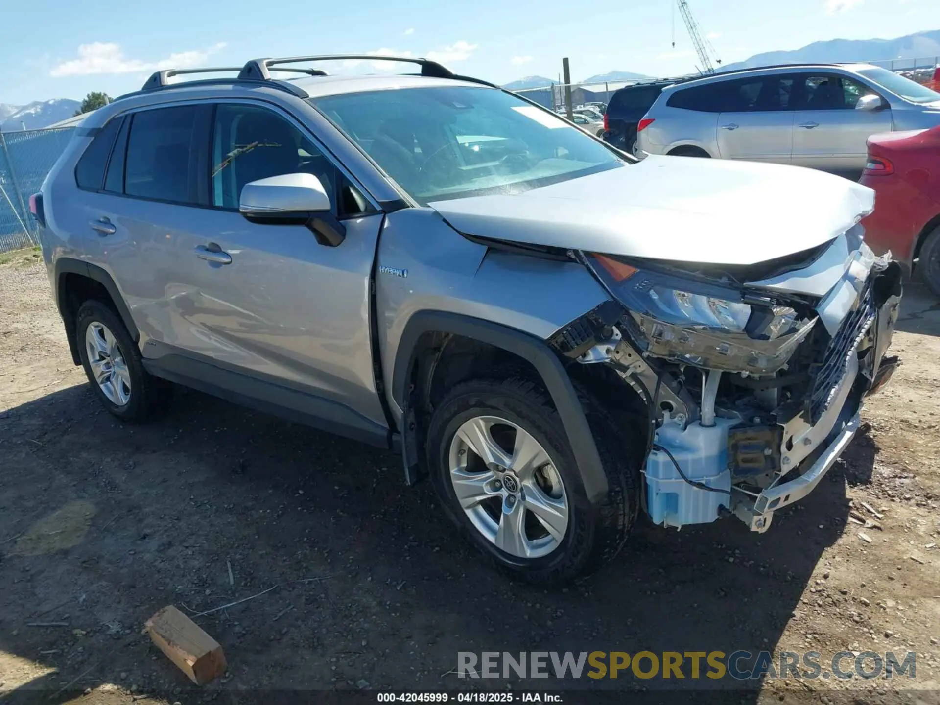 1 Фотография поврежденного автомобиля 4T3MWRFV4MU032538 TOYOTA RAV4 HYBRID 2021