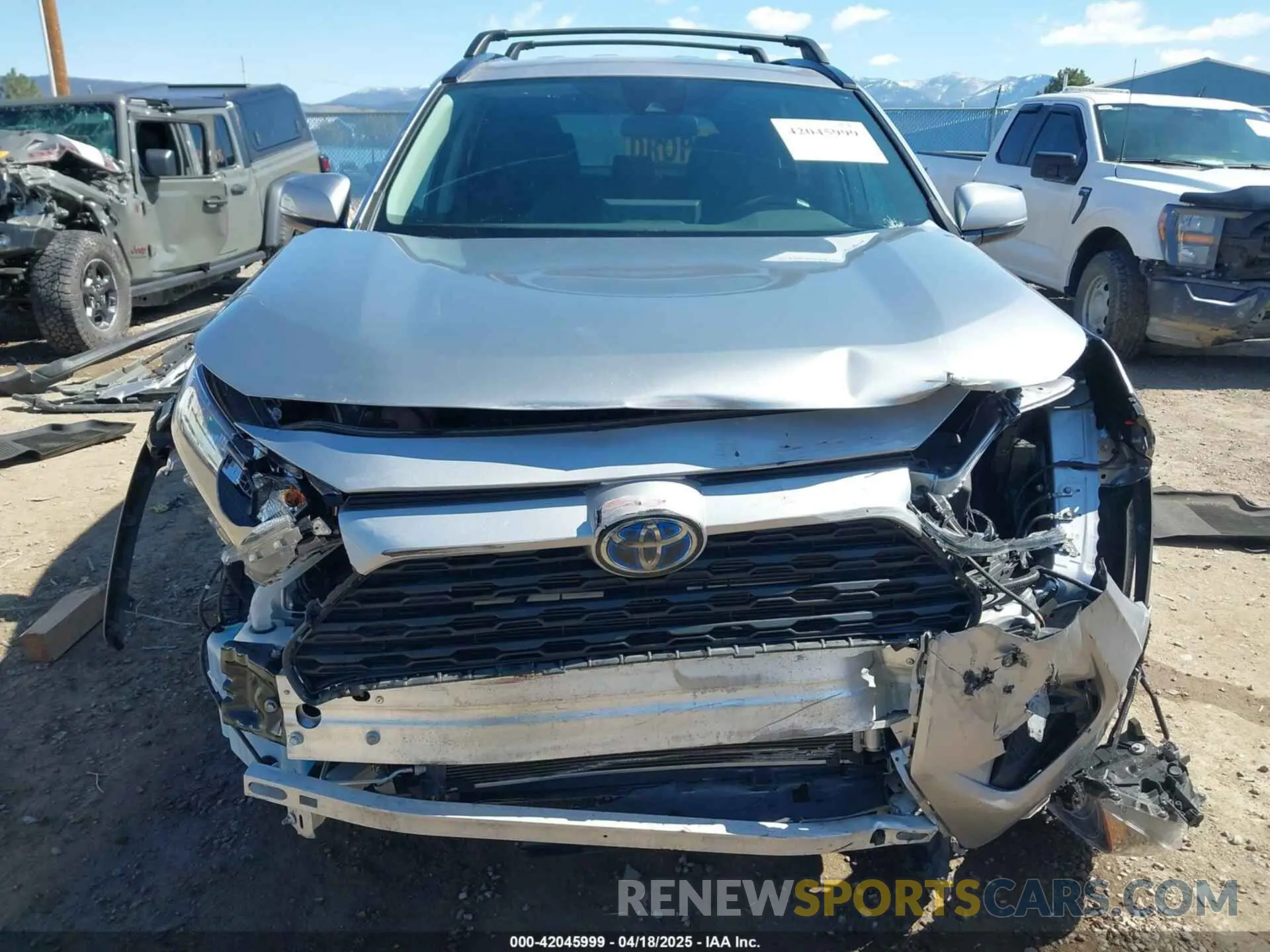 13 Фотография поврежденного автомобиля 4T3MWRFV4MU032538 TOYOTA RAV4 HYBRID 2021