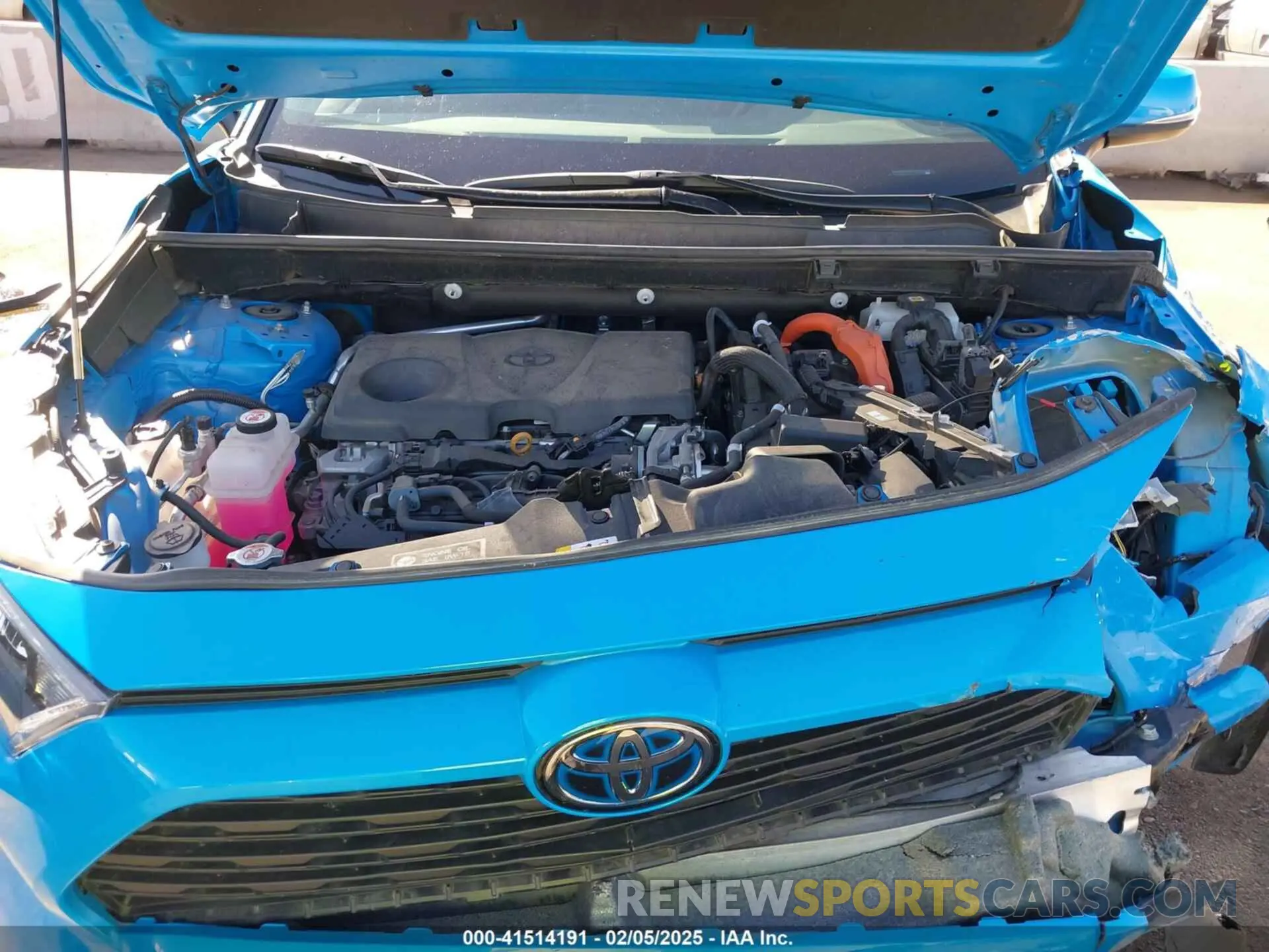 10 Photograph of a damaged car 4T3MWRFVXMU023035 TOYOTA RAV4 HYBRID 2021