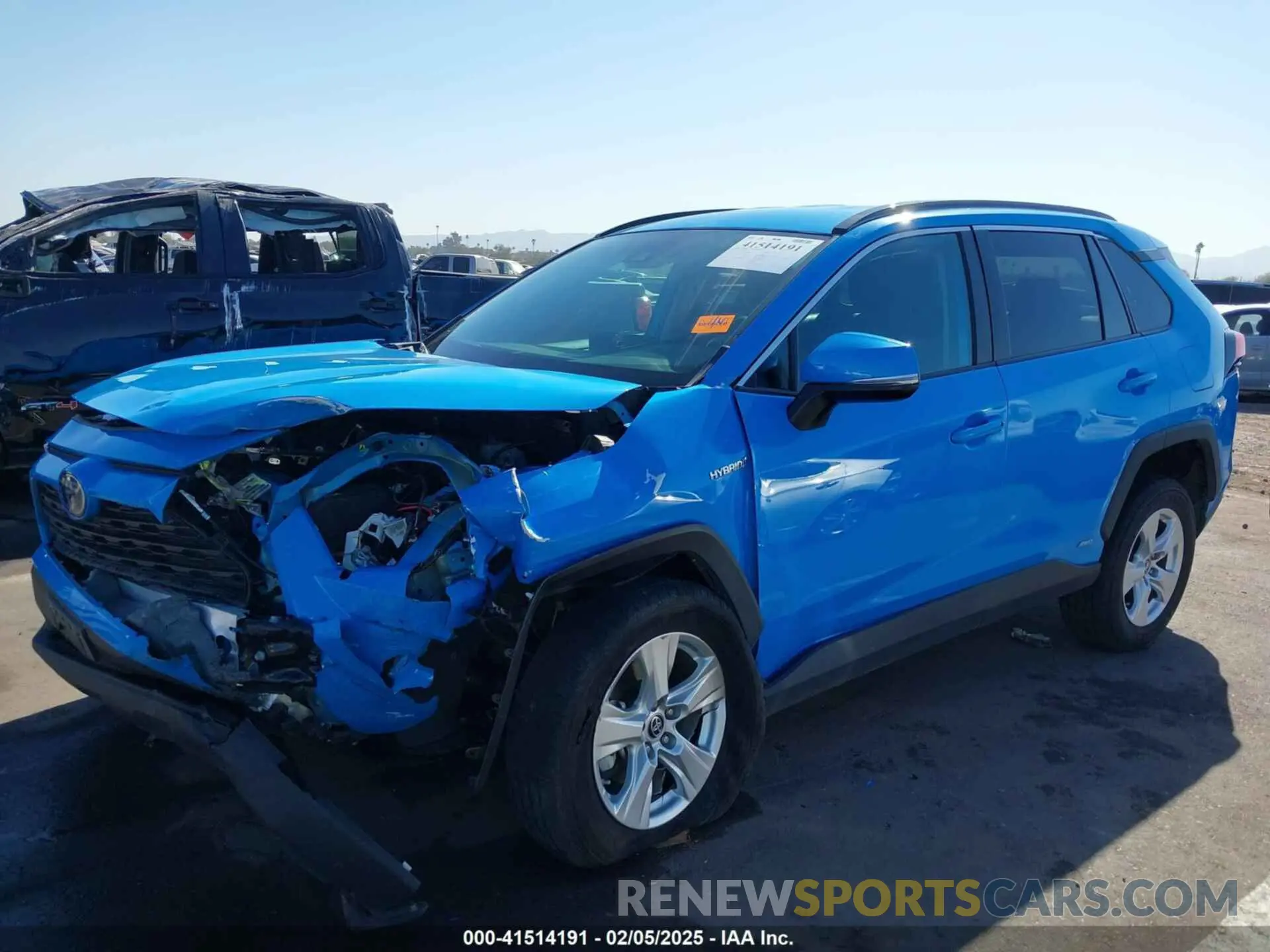 6 Photograph of a damaged car 4T3MWRFVXMU023035 TOYOTA RAV4 HYBRID 2021