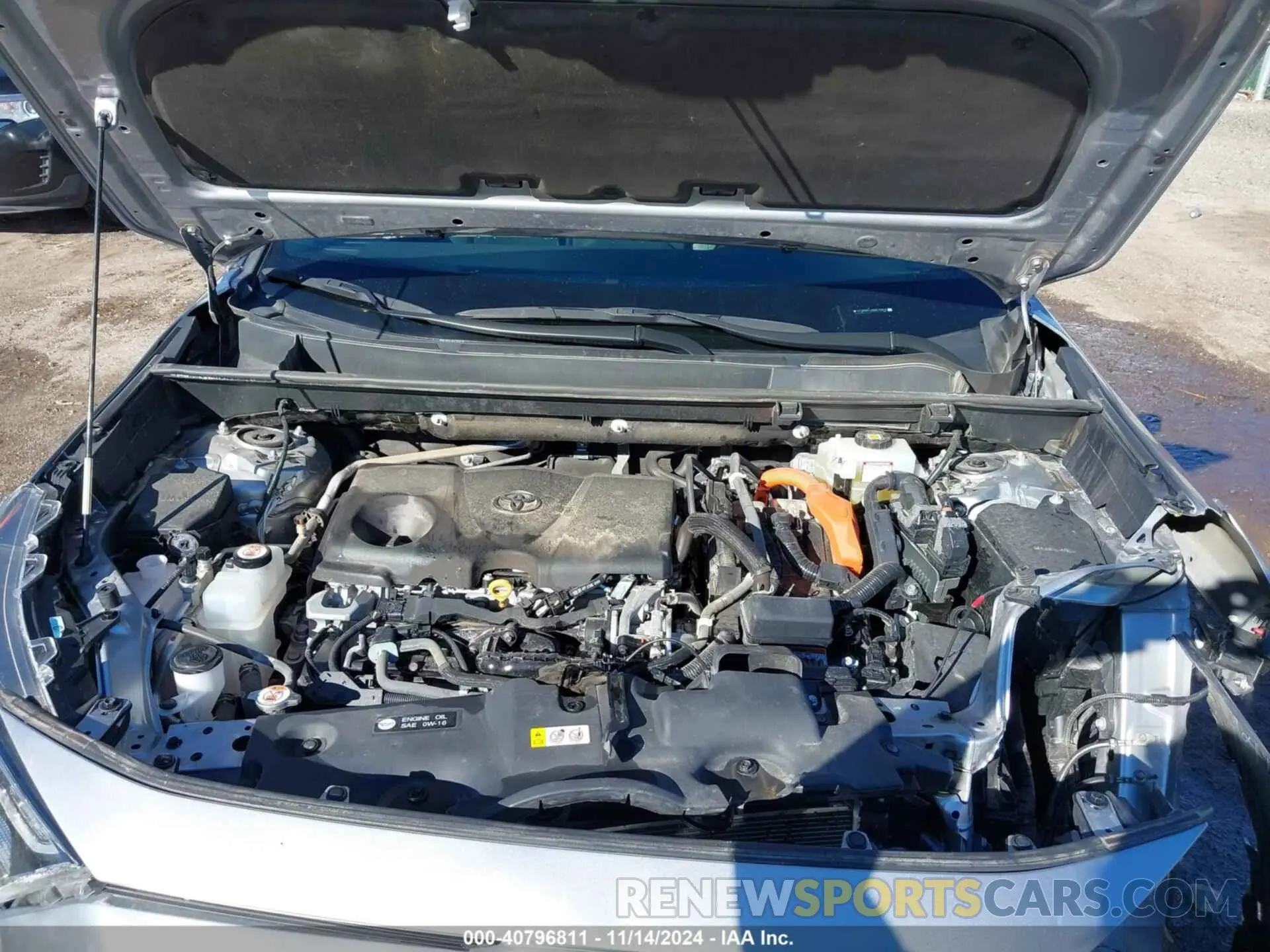 10 Фотография поврежденного автомобиля 4T3R6RFV2MU015842 TOYOTA RAV4 HYBRID 2021