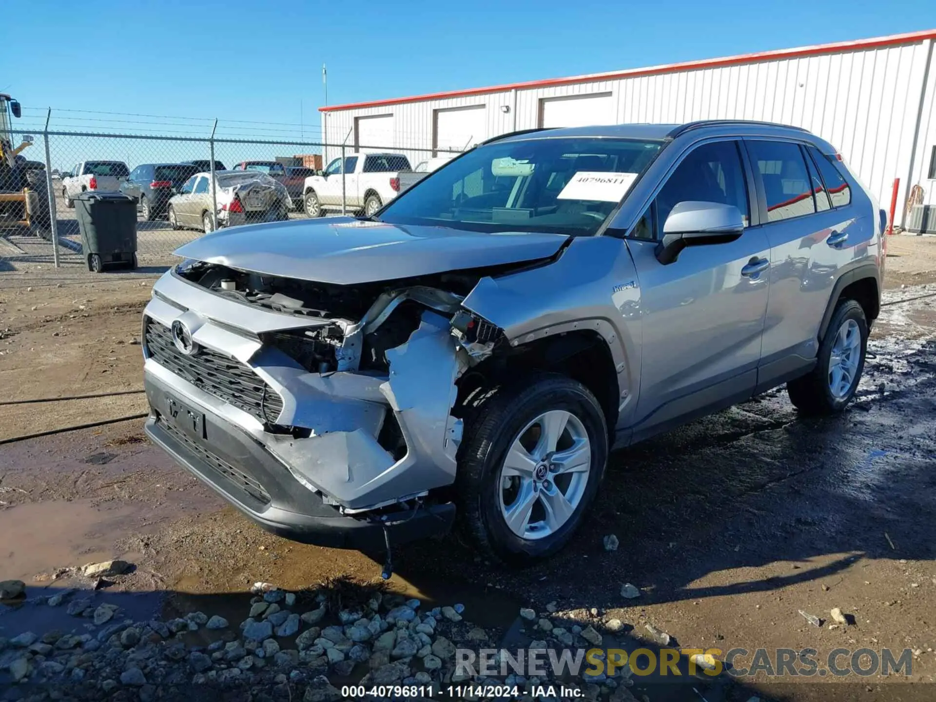 2 Фотография поврежденного автомобиля 4T3R6RFV2MU015842 TOYOTA RAV4 HYBRID 2021