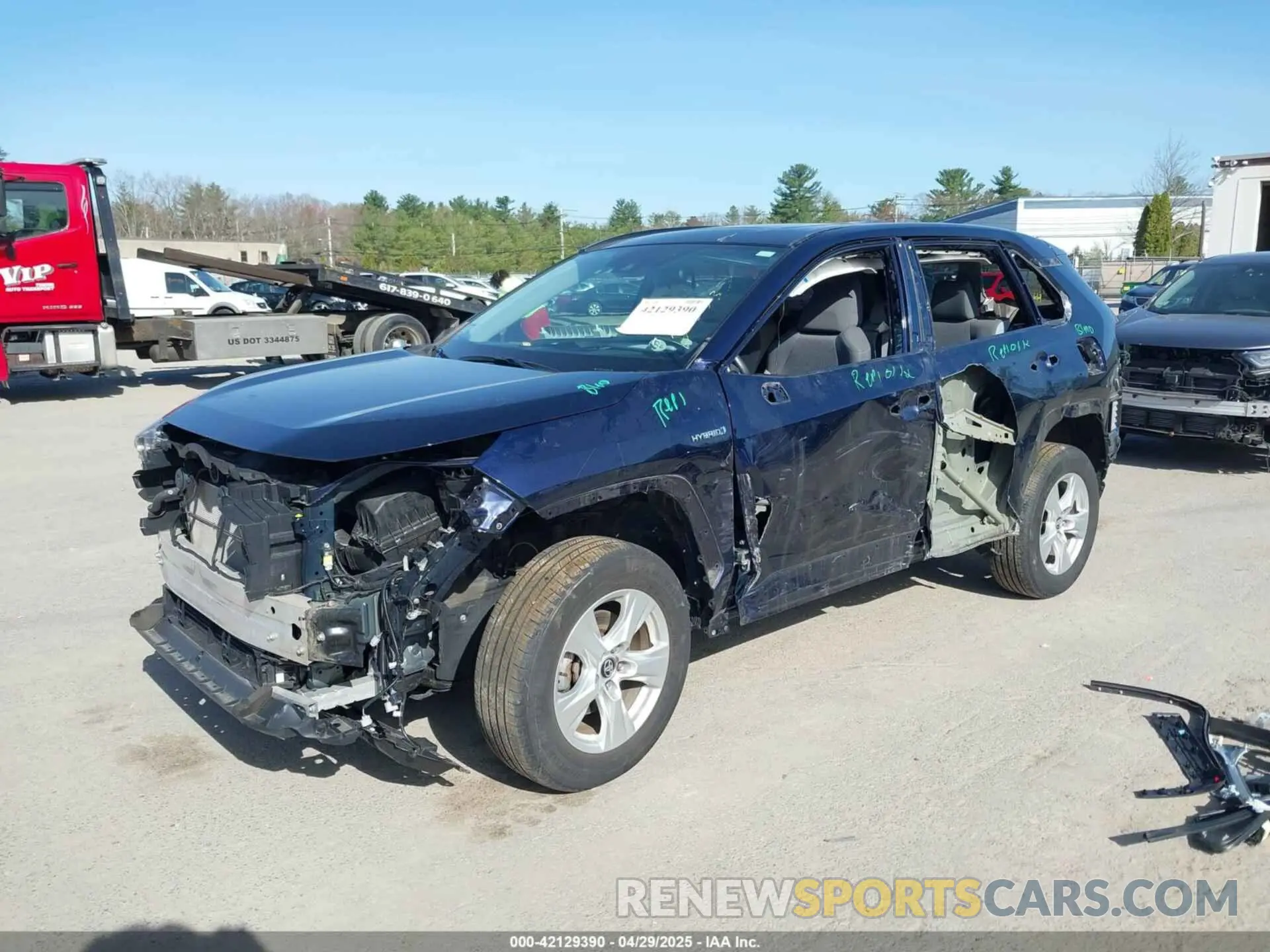 6 Photograph of a damaged car 4T3R6RFV2MU018403 TOYOTA RAV4 HYBRID 2021