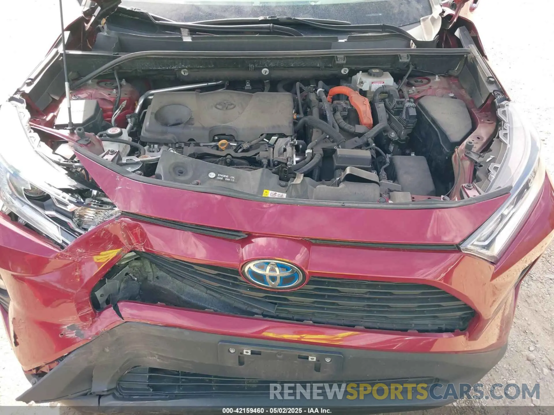 10 Фотография поврежденного автомобиля 4T3R6RFV8MU030460 TOYOTA RAV4 HYBRID 2021