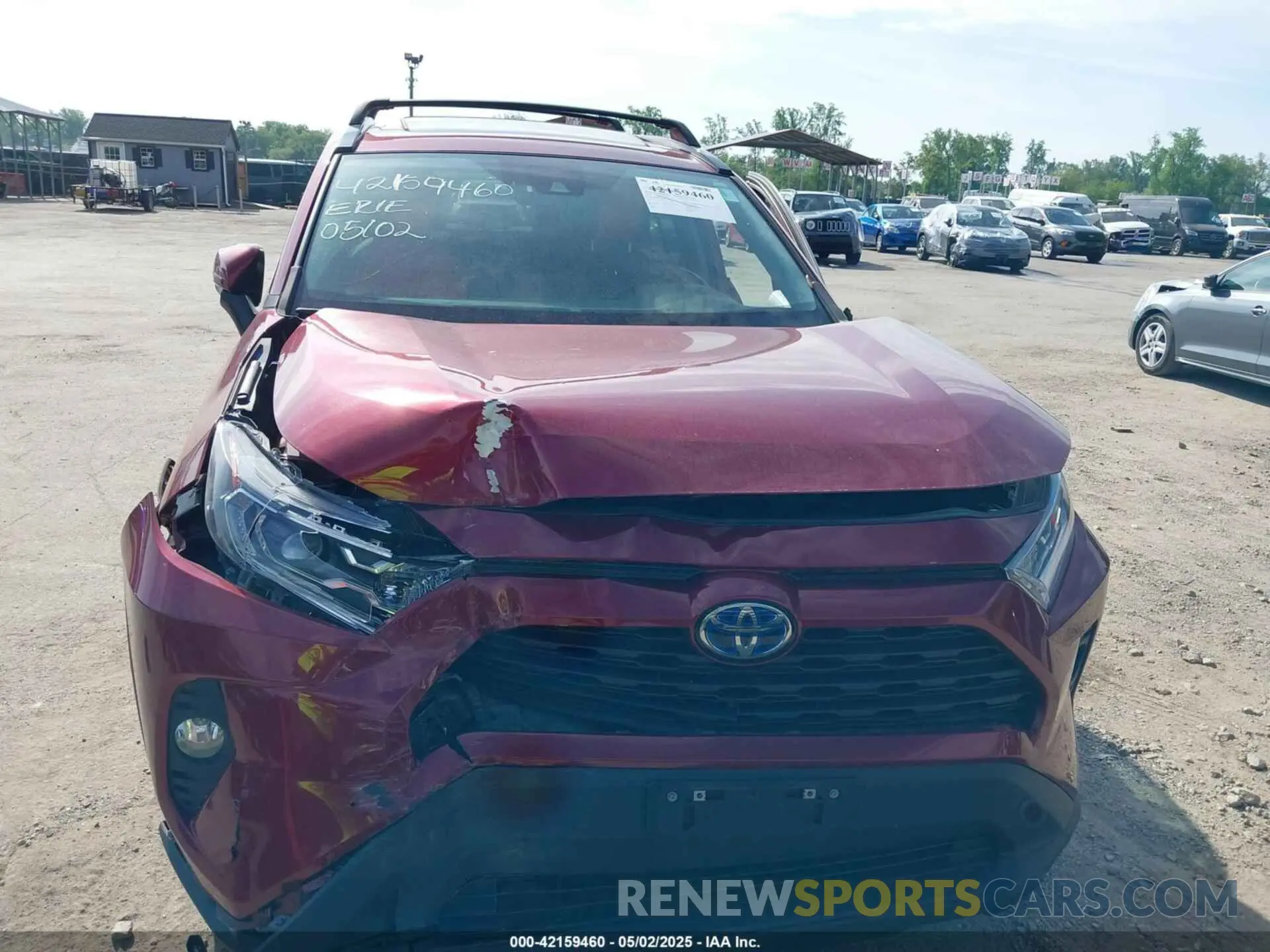 13 Фотография поврежденного автомобиля 4T3R6RFV8MU030460 TOYOTA RAV4 HYBRID 2021