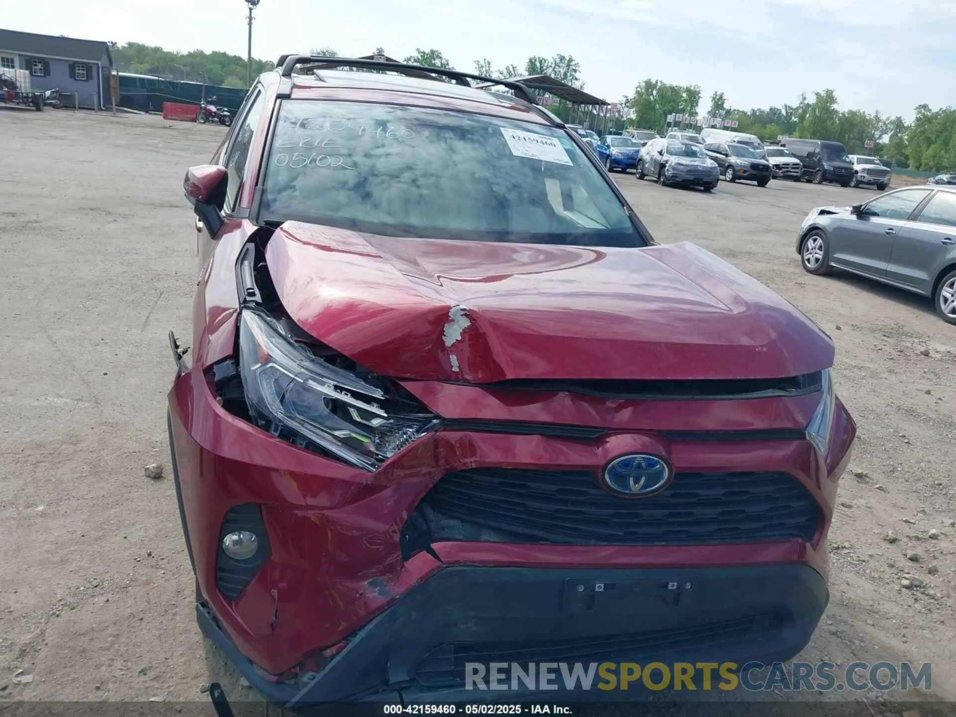 19 Фотография поврежденного автомобиля 4T3R6RFV8MU030460 TOYOTA RAV4 HYBRID 2021