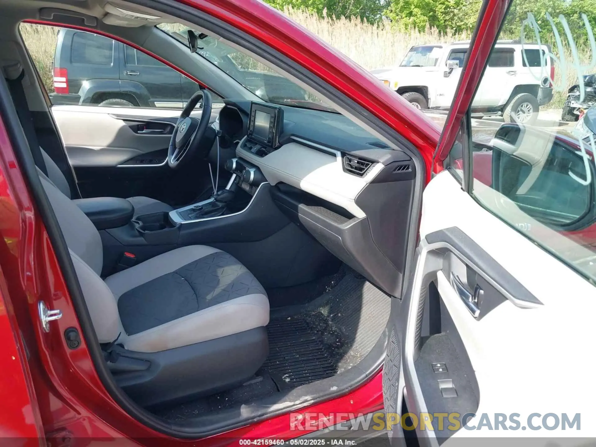 5 Фотография поврежденного автомобиля 4T3R6RFV8MU030460 TOYOTA RAV4 HYBRID 2021