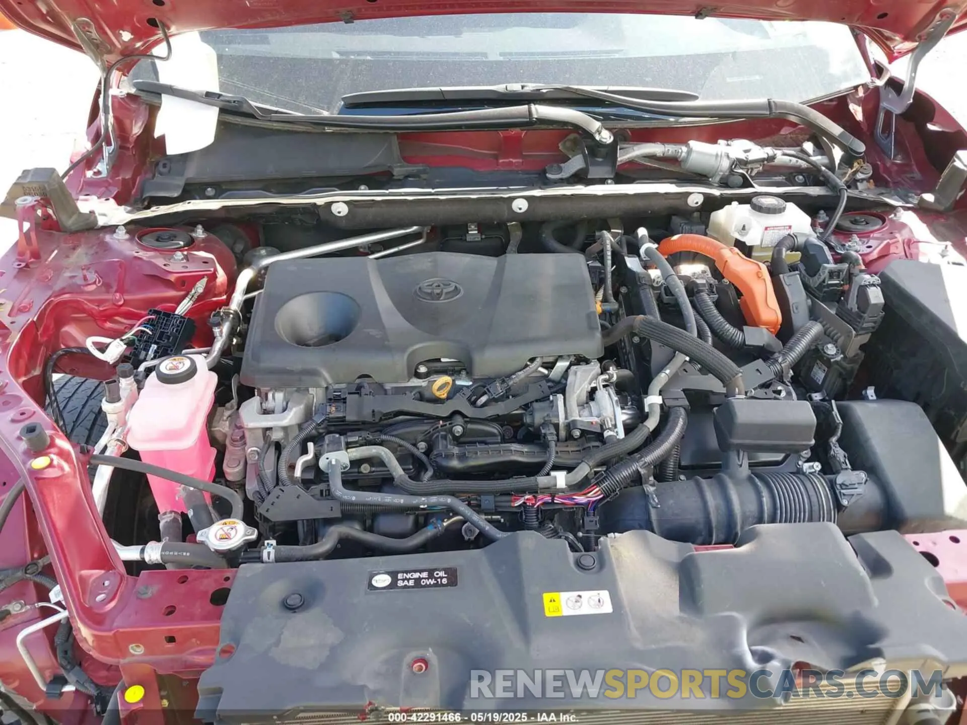 10 Photograph of a damaged car 4T3RWRFV0MU038715 TOYOTA RAV4 HYBRID 2021