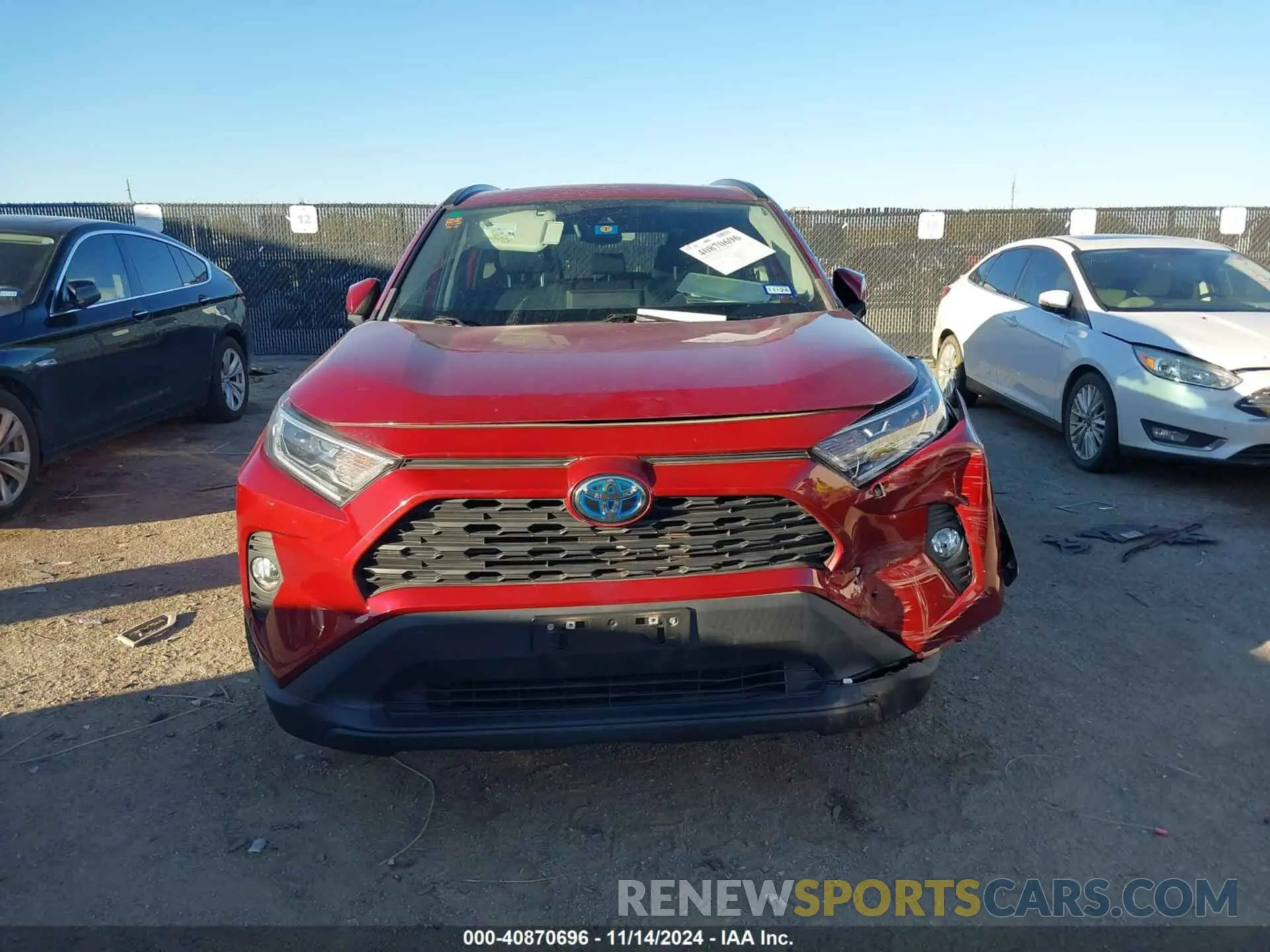 12 Photograph of a damaged car 4T3RWRFV0MU040707 TOYOTA RAV4 HYBRID 2021