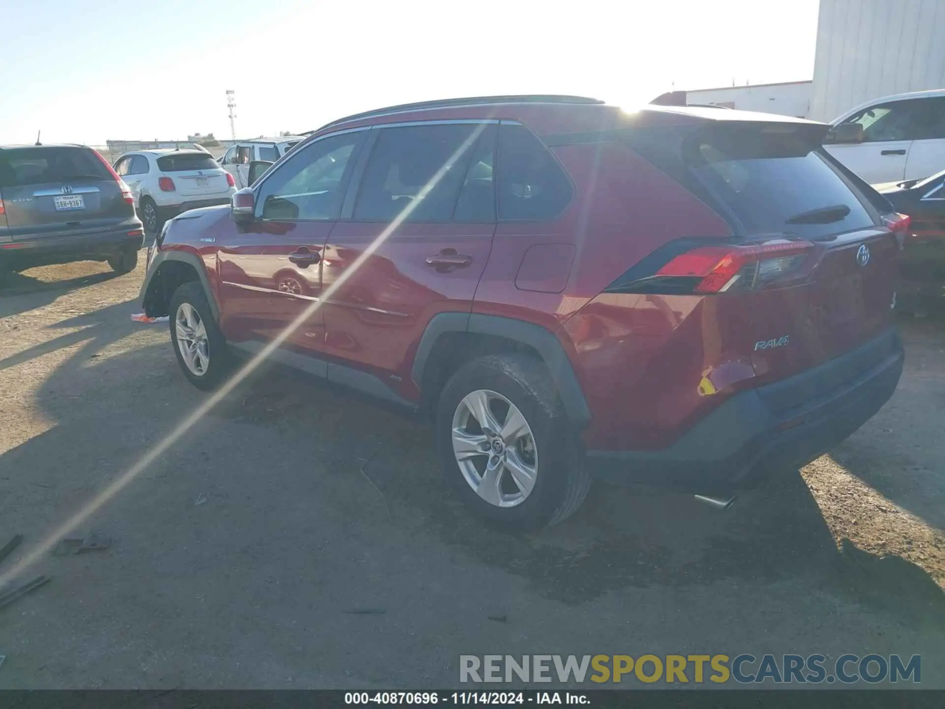3 Photograph of a damaged car 4T3RWRFV0MU040707 TOYOTA RAV4 HYBRID 2021