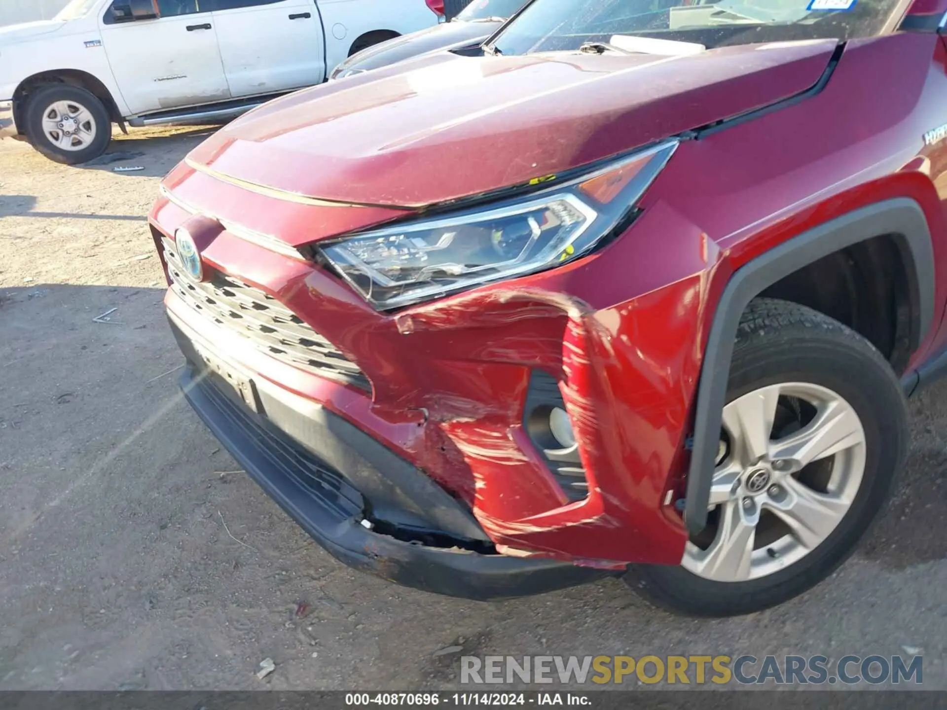 6 Photograph of a damaged car 4T3RWRFV0MU040707 TOYOTA RAV4 HYBRID 2021