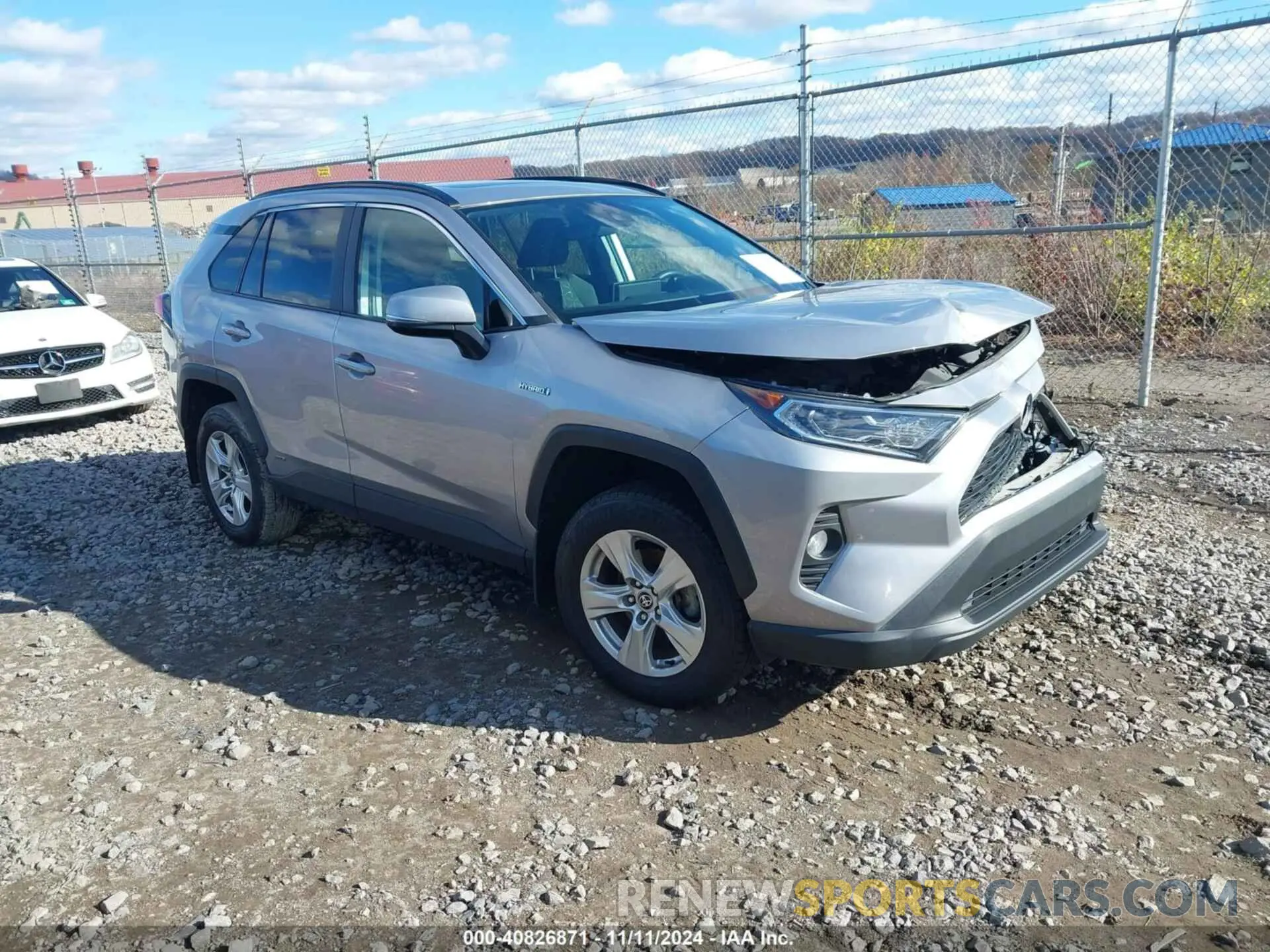 1 Фотография поврежденного автомобиля 4T3RWRFV1MU044605 TOYOTA RAV4 HYBRID 2021