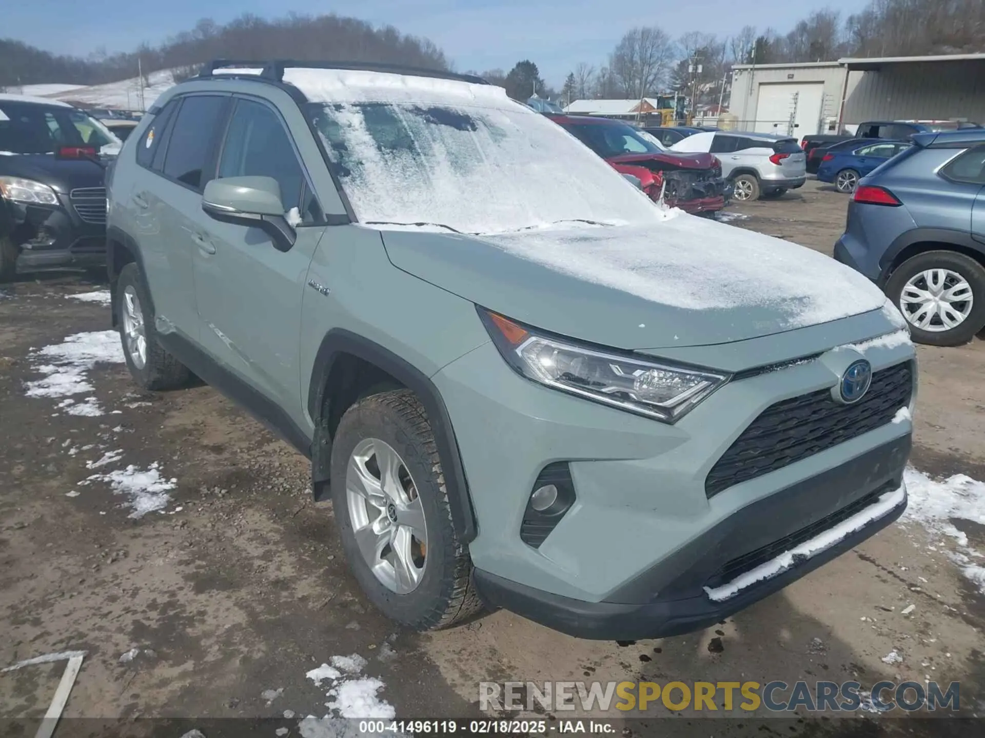 1 Фотография поврежденного автомобиля 4T3RWRFV2MU024587 TOYOTA RAV4 HYBRID 2021