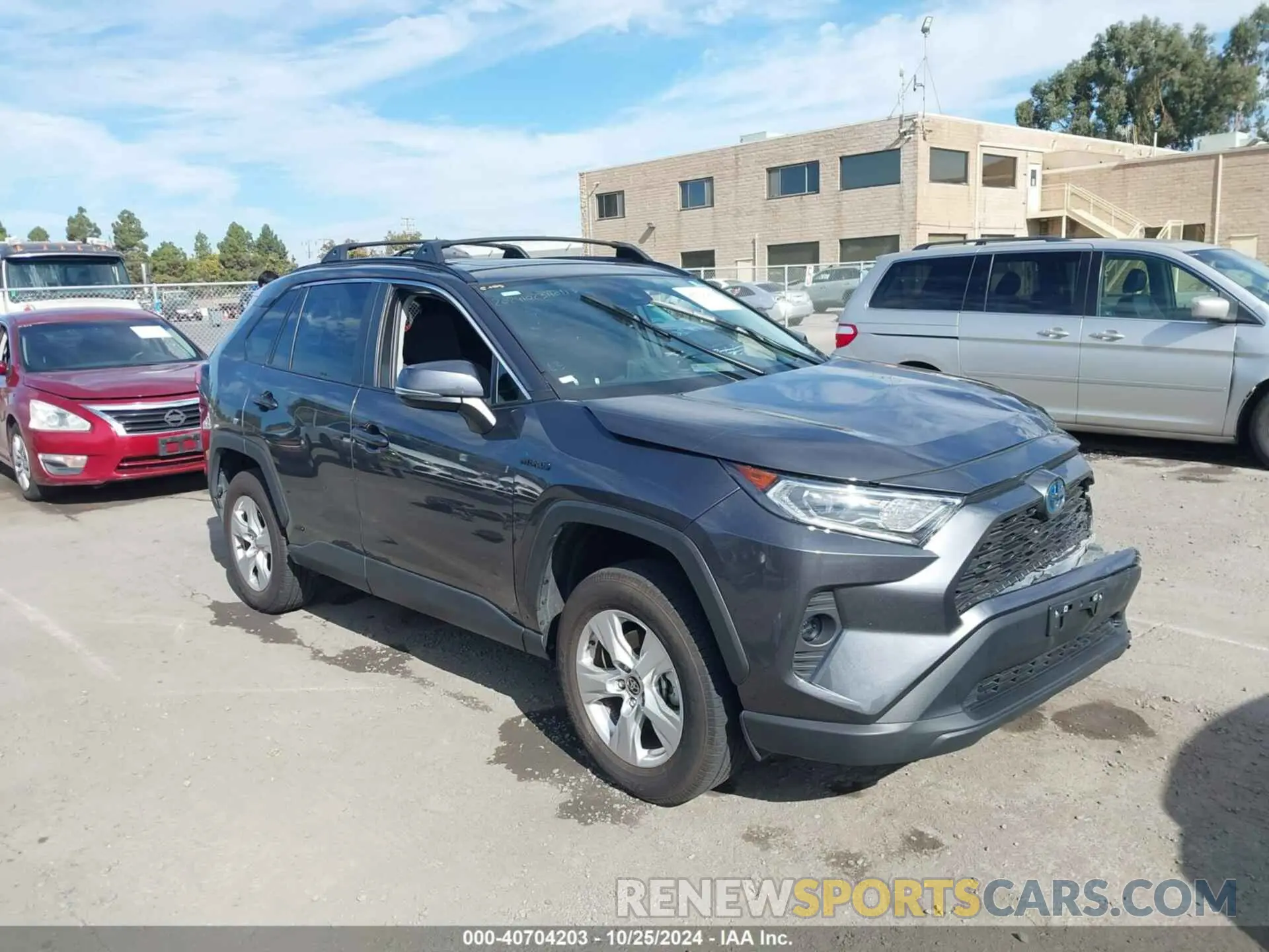 1 Photograph of a damaged car 4T3RWRFV2MU032981 TOYOTA RAV4 HYBRID 2021