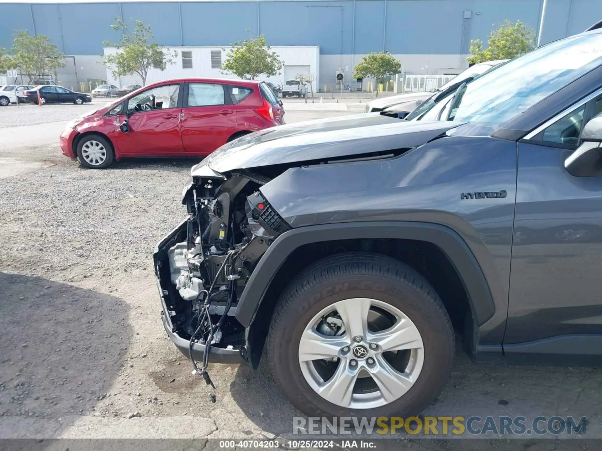 6 Photograph of a damaged car 4T3RWRFV2MU032981 TOYOTA RAV4 HYBRID 2021