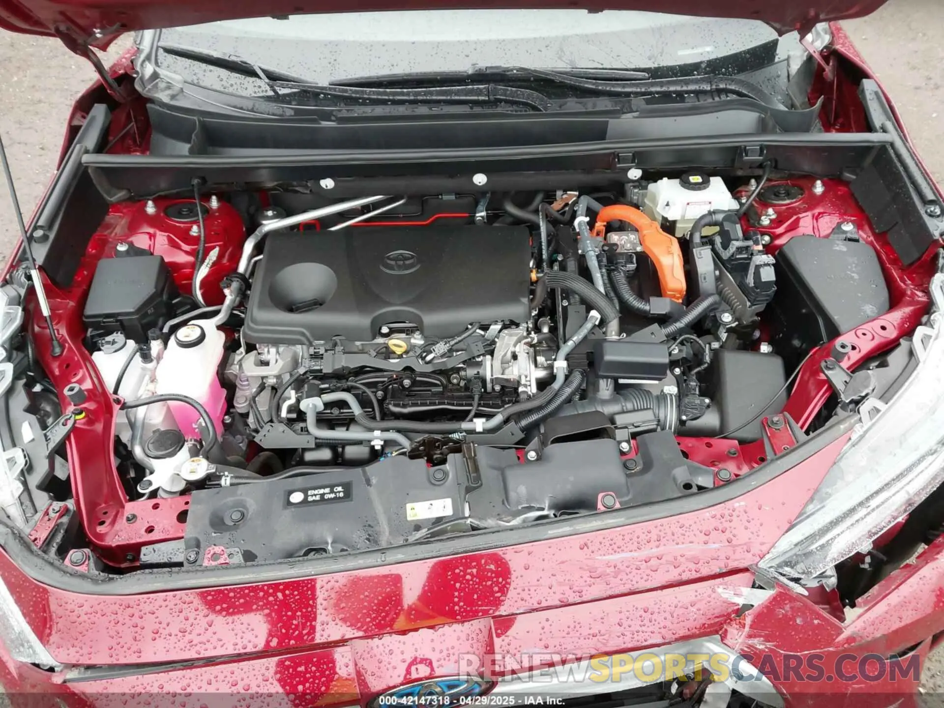 10 Фотография поврежденного автомобиля 4T3RWRFV3MU036375 TOYOTA RAV4 HYBRID 2021