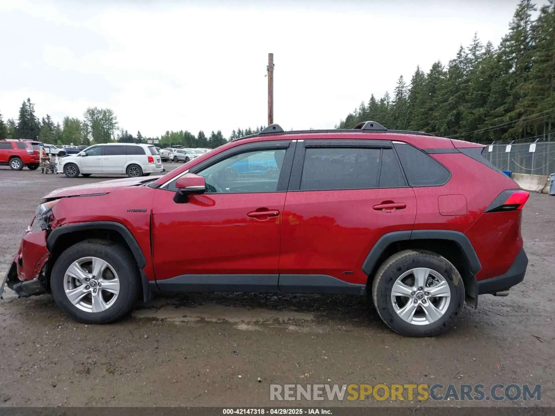 14 Фотография поврежденного автомобиля 4T3RWRFV3MU036375 TOYOTA RAV4 HYBRID 2021