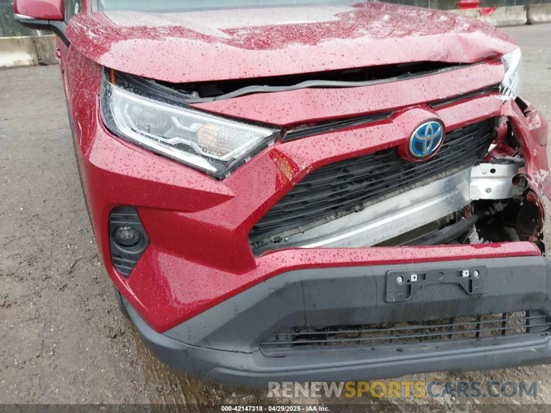 19 Фотография поврежденного автомобиля 4T3RWRFV3MU036375 TOYOTA RAV4 HYBRID 2021