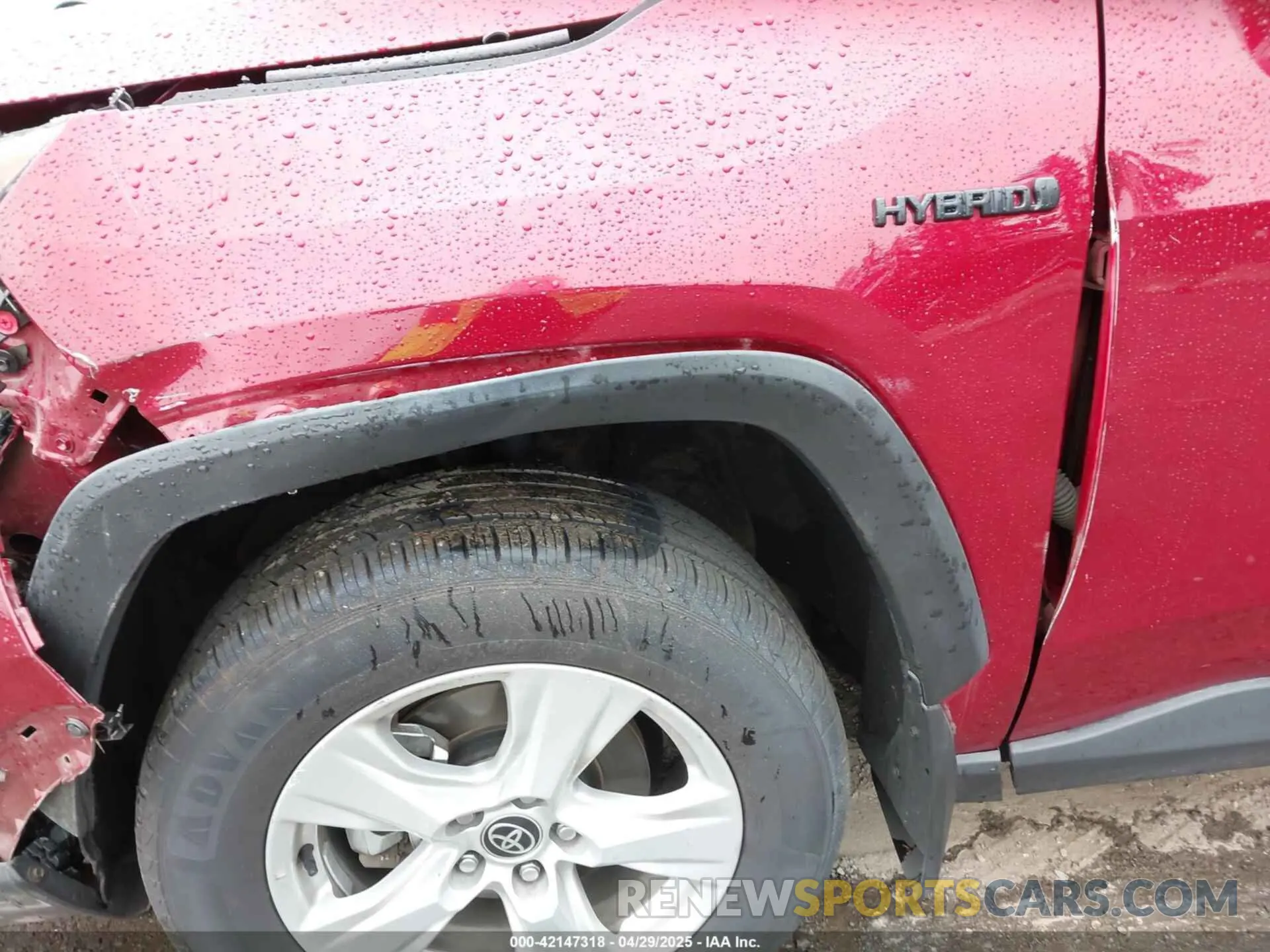 6 Фотография поврежденного автомобиля 4T3RWRFV3MU036375 TOYOTA RAV4 HYBRID 2021