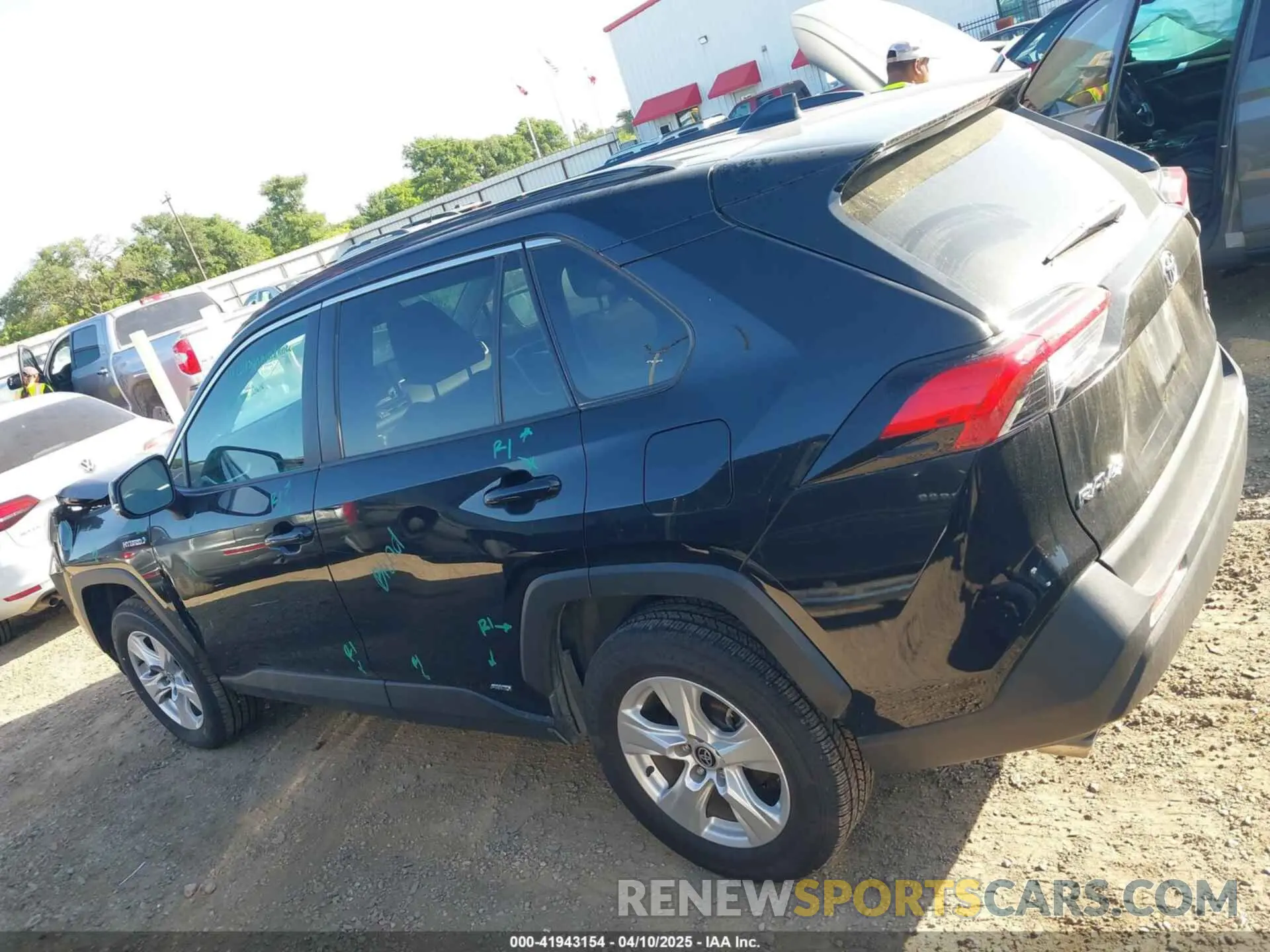 14 Фотография поврежденного автомобиля 4T3RWRFV5MU012238 TOYOTA RAV4 HYBRID 2021