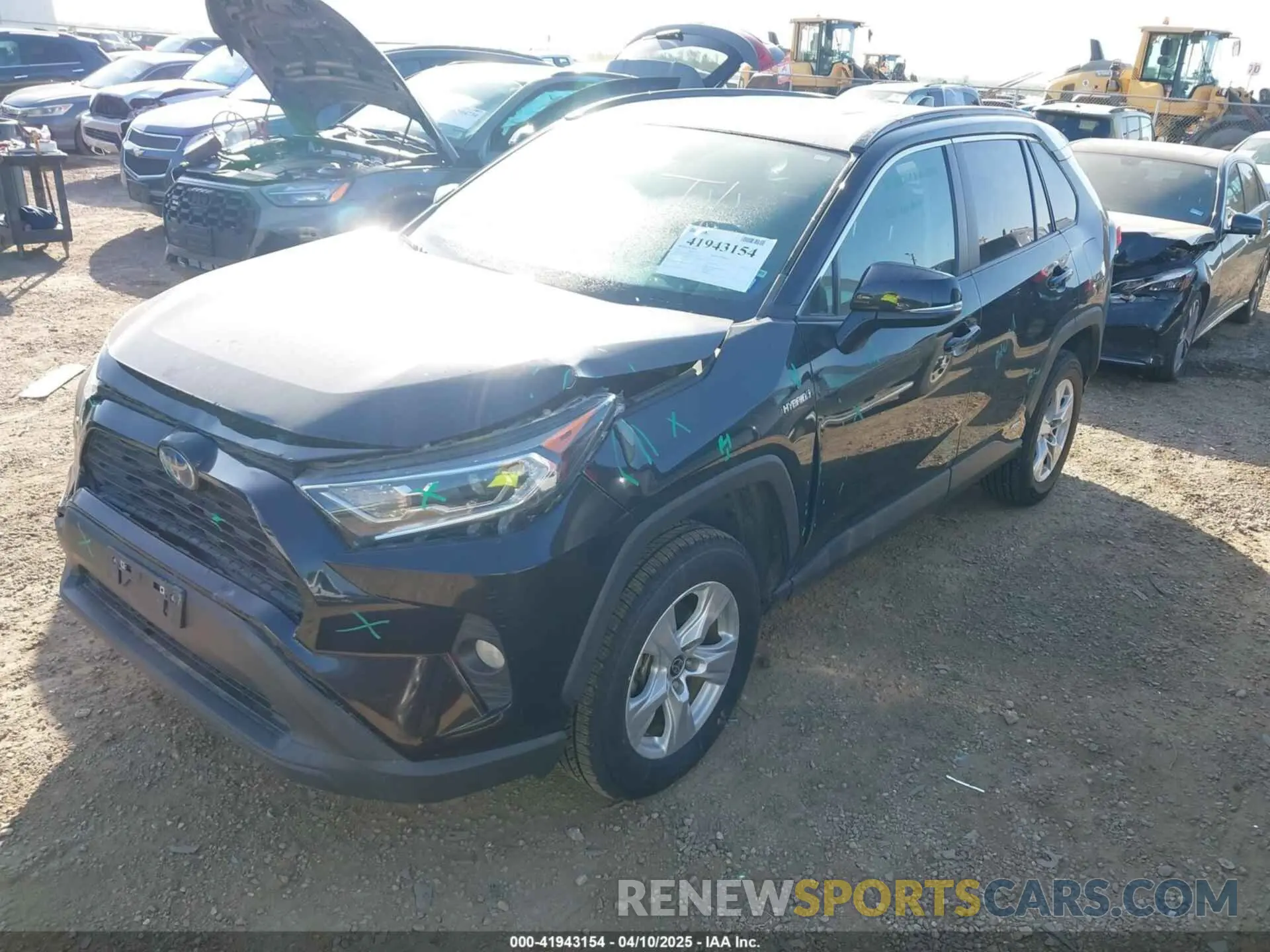 2 Фотография поврежденного автомобиля 4T3RWRFV5MU012238 TOYOTA RAV4 HYBRID 2021