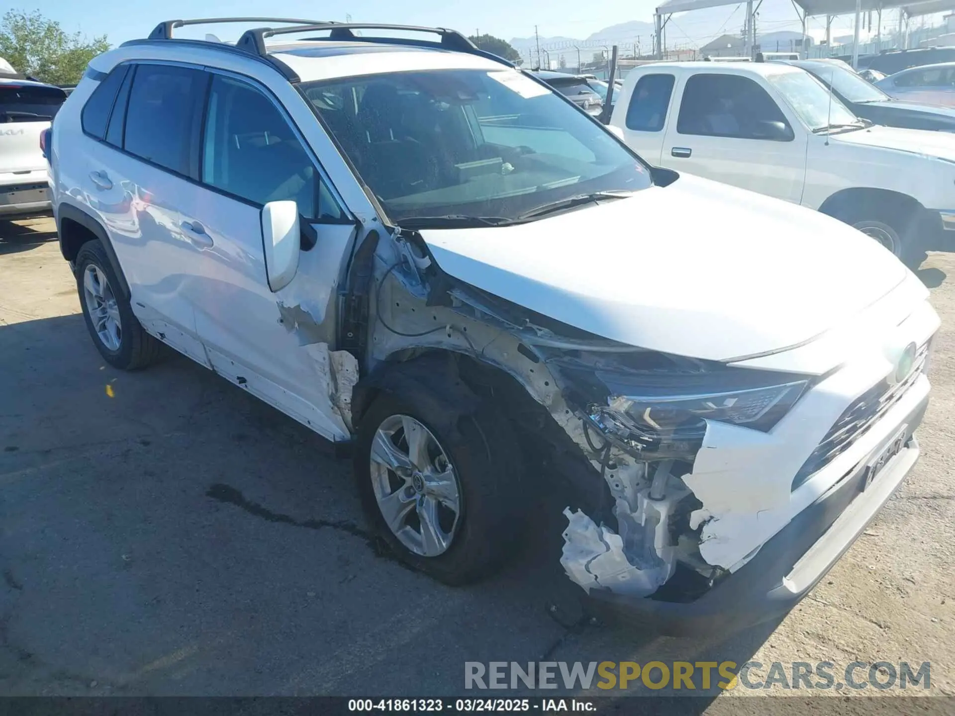 6 Photograph of a damaged car 4T3RWRFV5MU025913 TOYOTA RAV4 HYBRID 2021