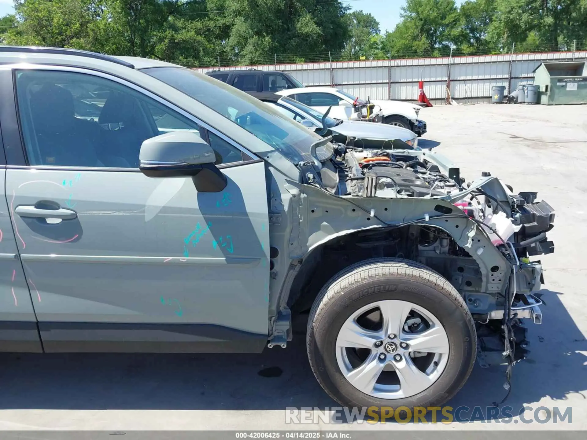 19 Фотография поврежденного автомобиля 4T3RWRFV6MU020607 TOYOTA RAV4 HYBRID 2021