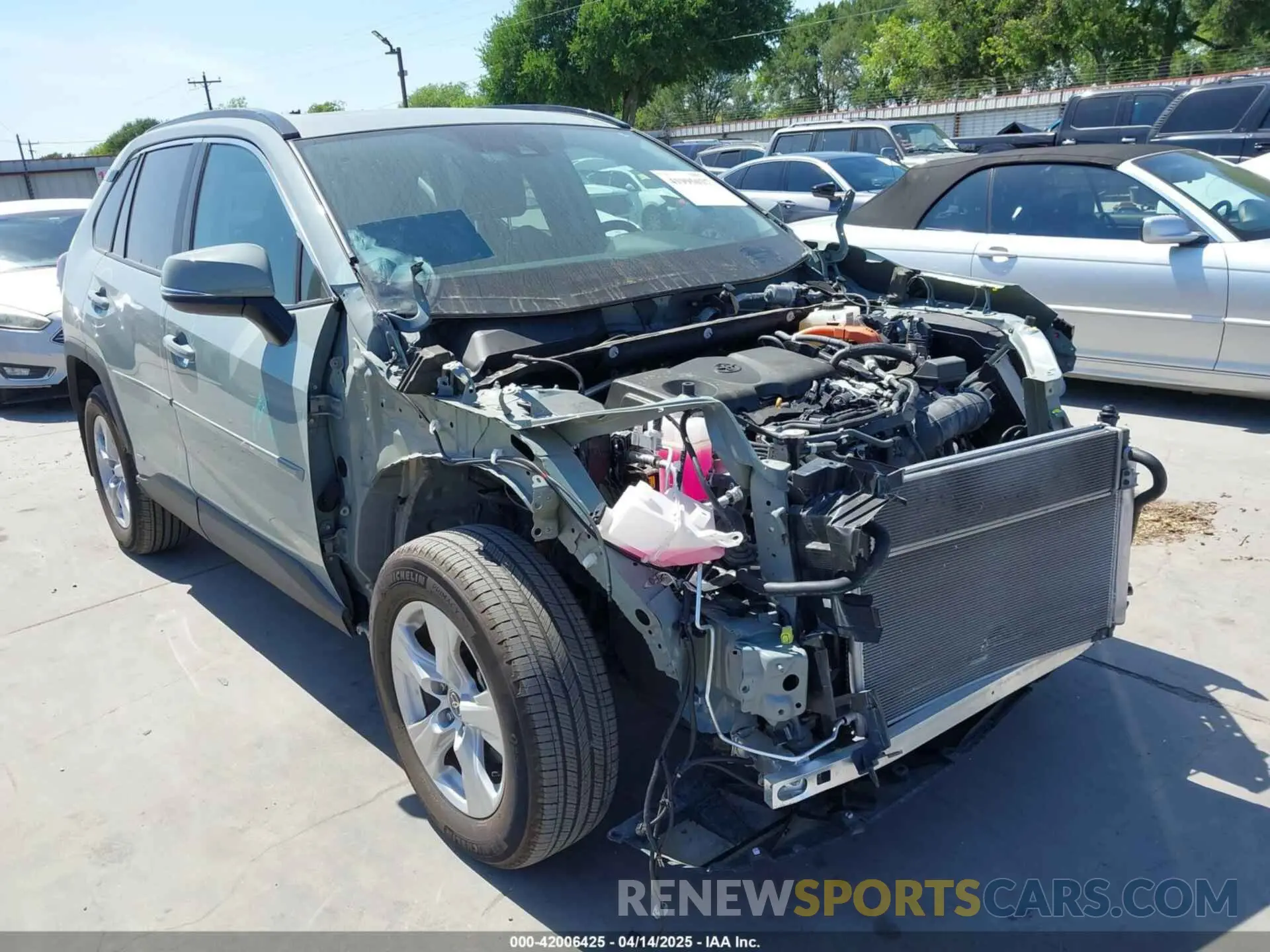 6 Фотография поврежденного автомобиля 4T3RWRFV6MU020607 TOYOTA RAV4 HYBRID 2021
