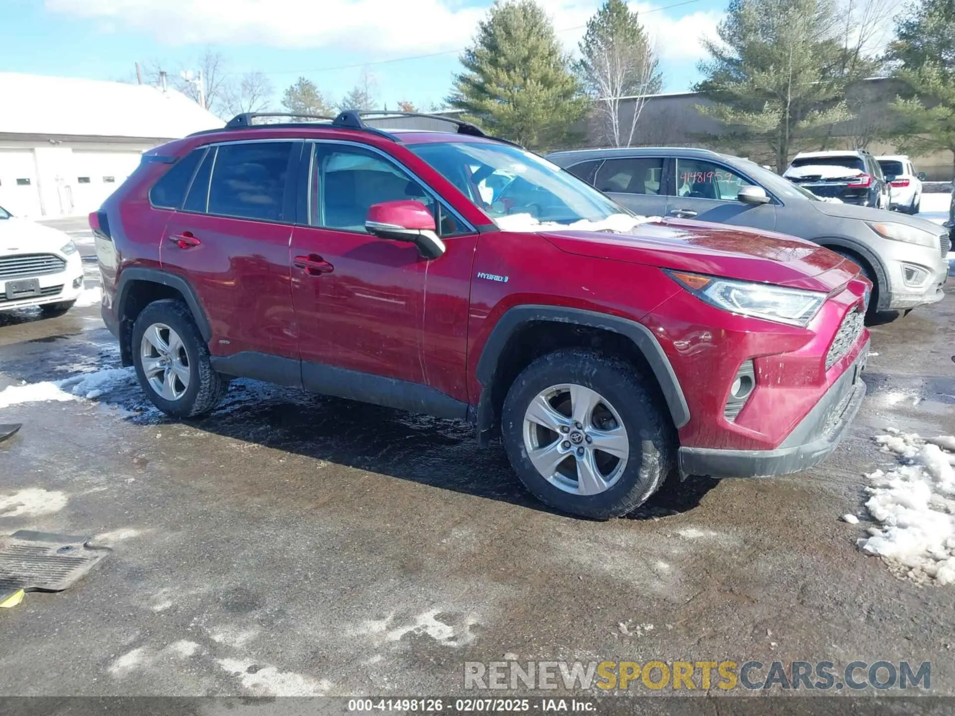1 Photograph of a damaged car 4T3RWRFV6MU026133 TOYOTA RAV4 HYBRID 2021