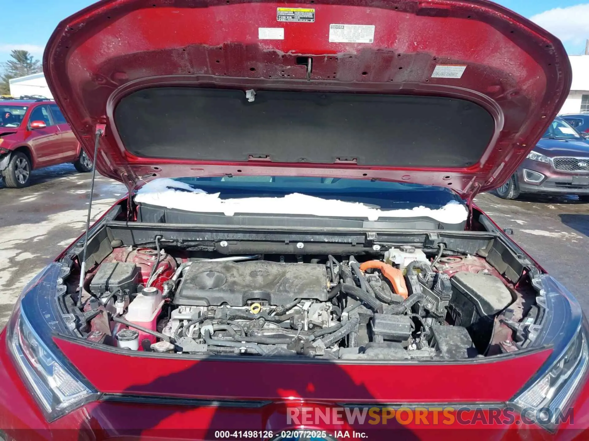 10 Photograph of a damaged car 4T3RWRFV6MU026133 TOYOTA RAV4 HYBRID 2021