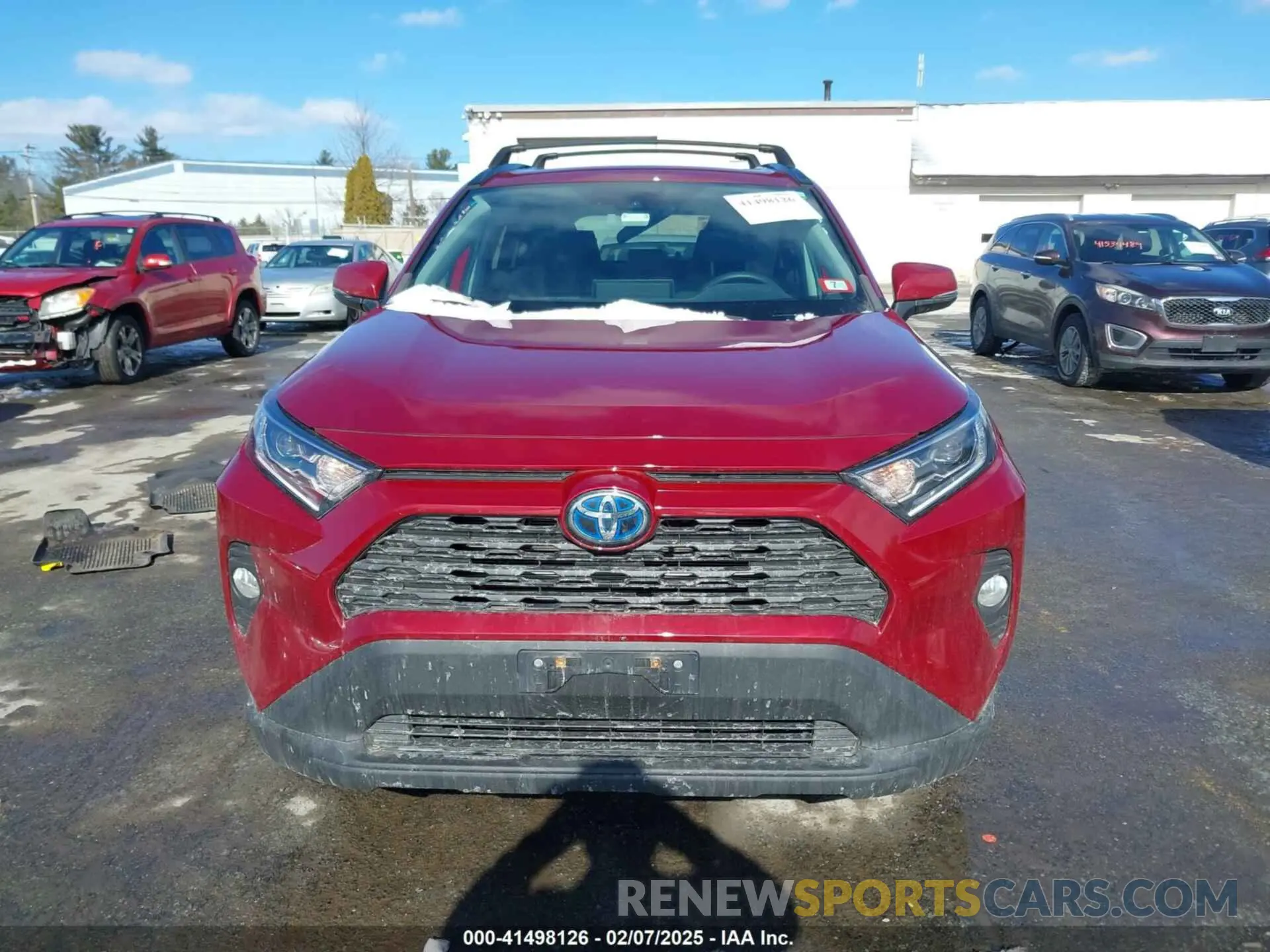 12 Photograph of a damaged car 4T3RWRFV6MU026133 TOYOTA RAV4 HYBRID 2021