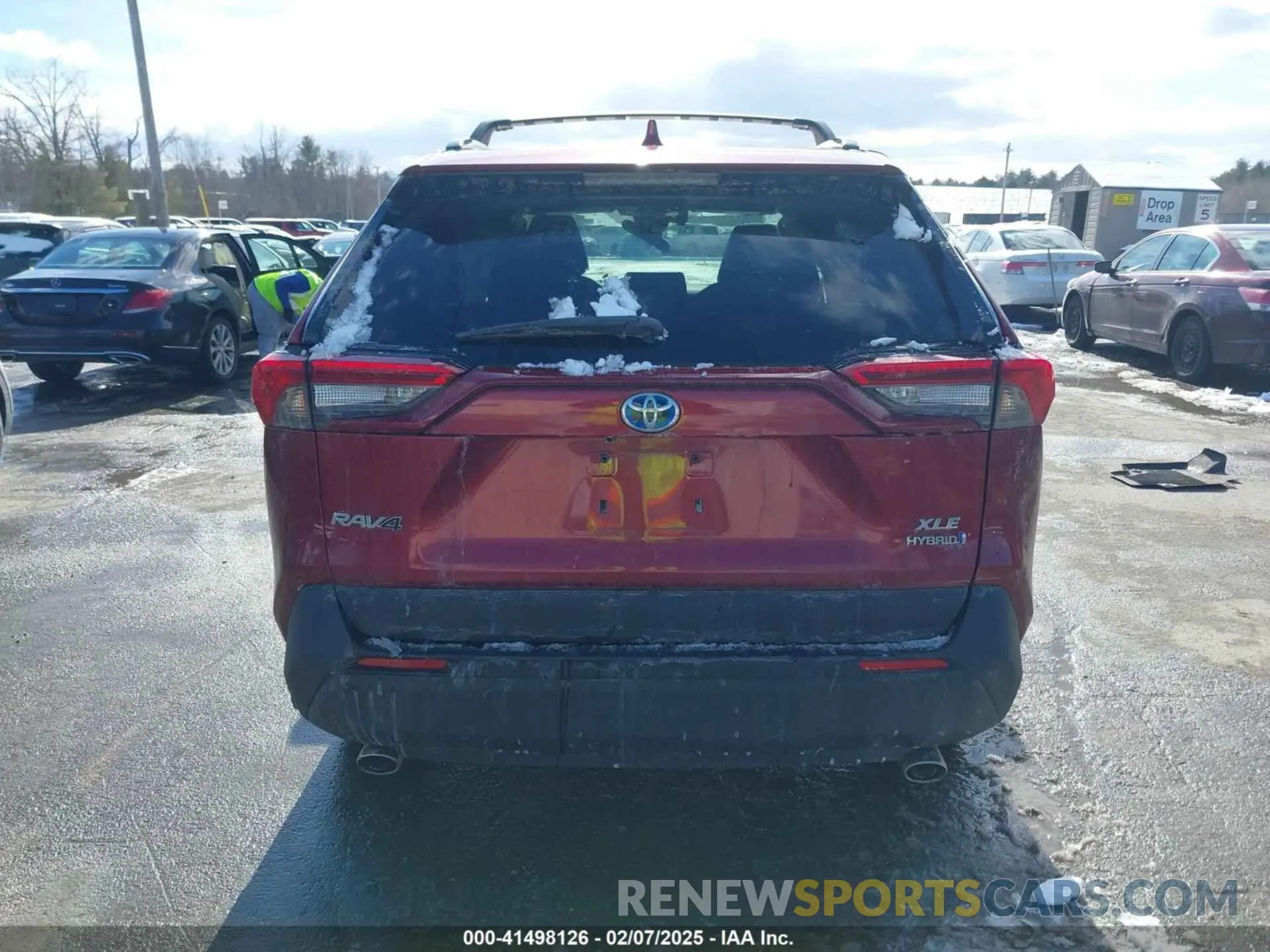 16 Photograph of a damaged car 4T3RWRFV6MU026133 TOYOTA RAV4 HYBRID 2021