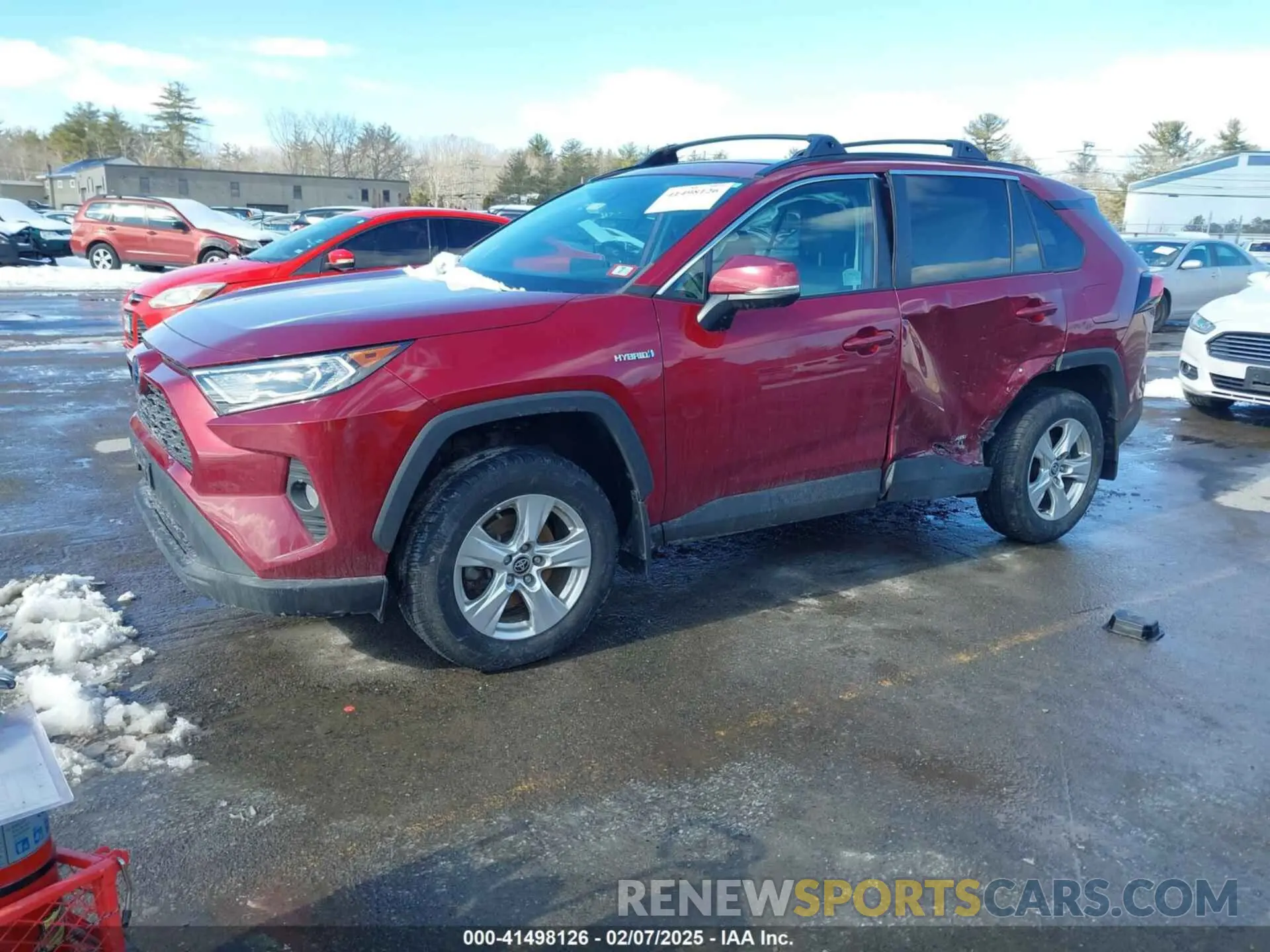 2 Photograph of a damaged car 4T3RWRFV6MU026133 TOYOTA RAV4 HYBRID 2021