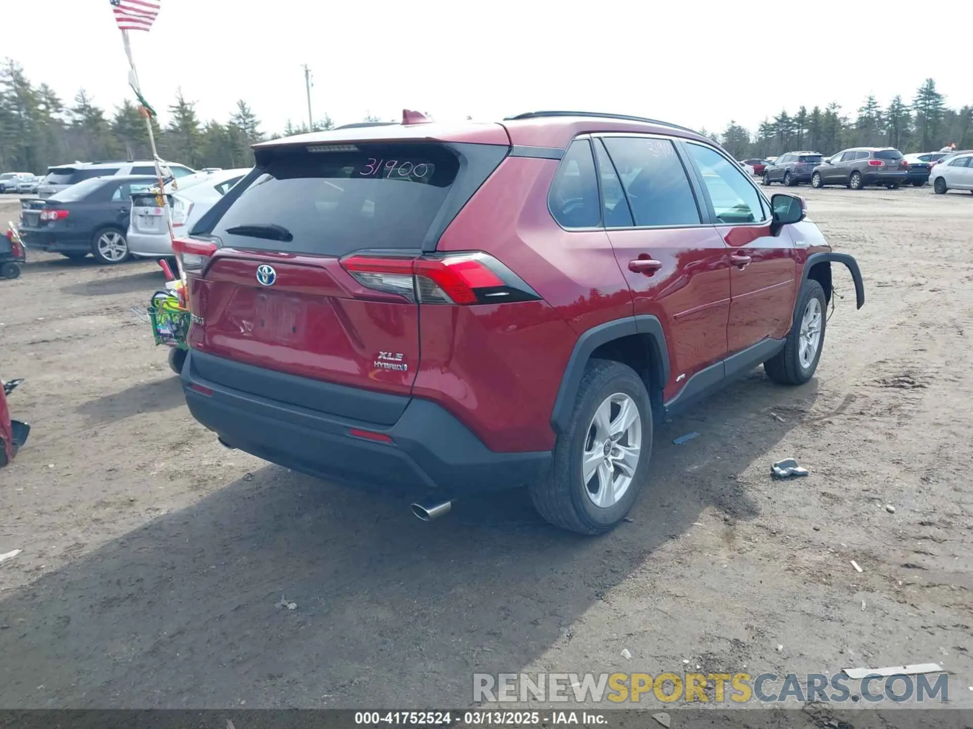 4 Photograph of a damaged car 4T3RWRFV6MU027704 TOYOTA RAV4 HYBRID 2021