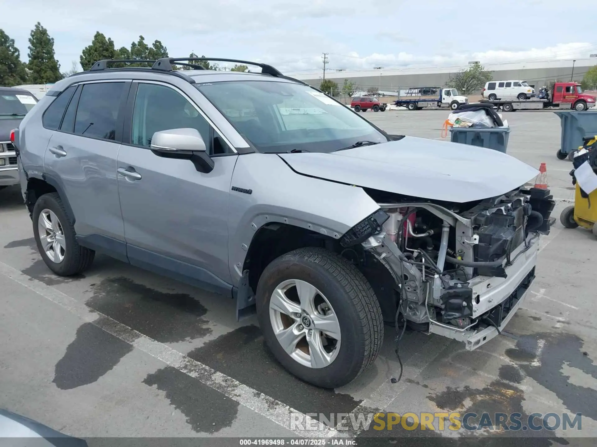 1 Фотография поврежденного автомобиля 4T3RWRFV8MU014145 TOYOTA RAV4 HYBRID 2021
