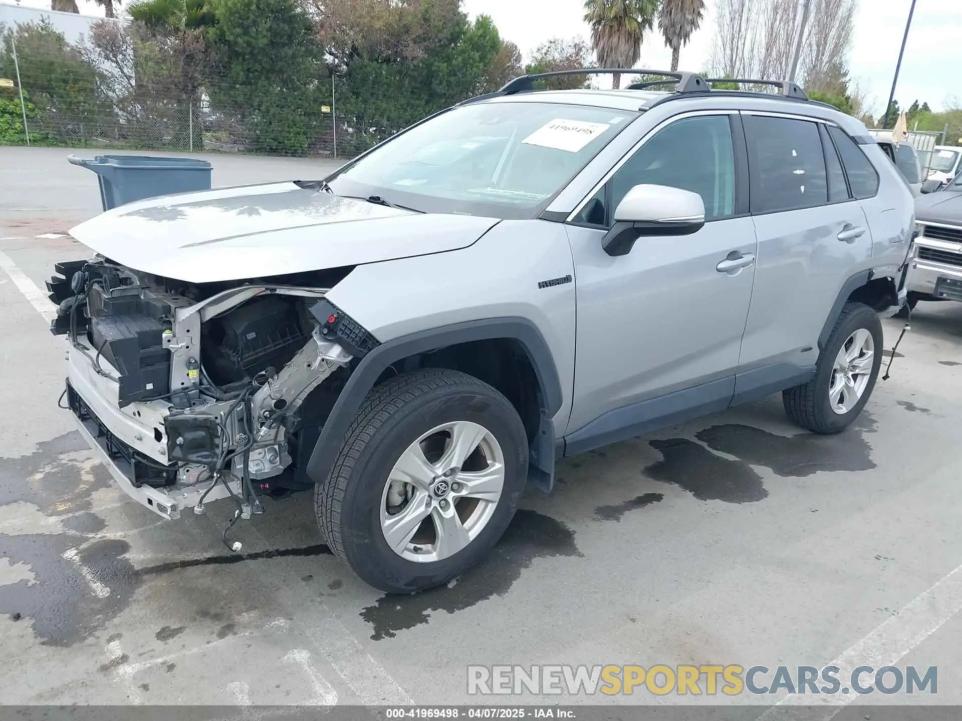 2 Фотография поврежденного автомобиля 4T3RWRFV8MU014145 TOYOTA RAV4 HYBRID 2021