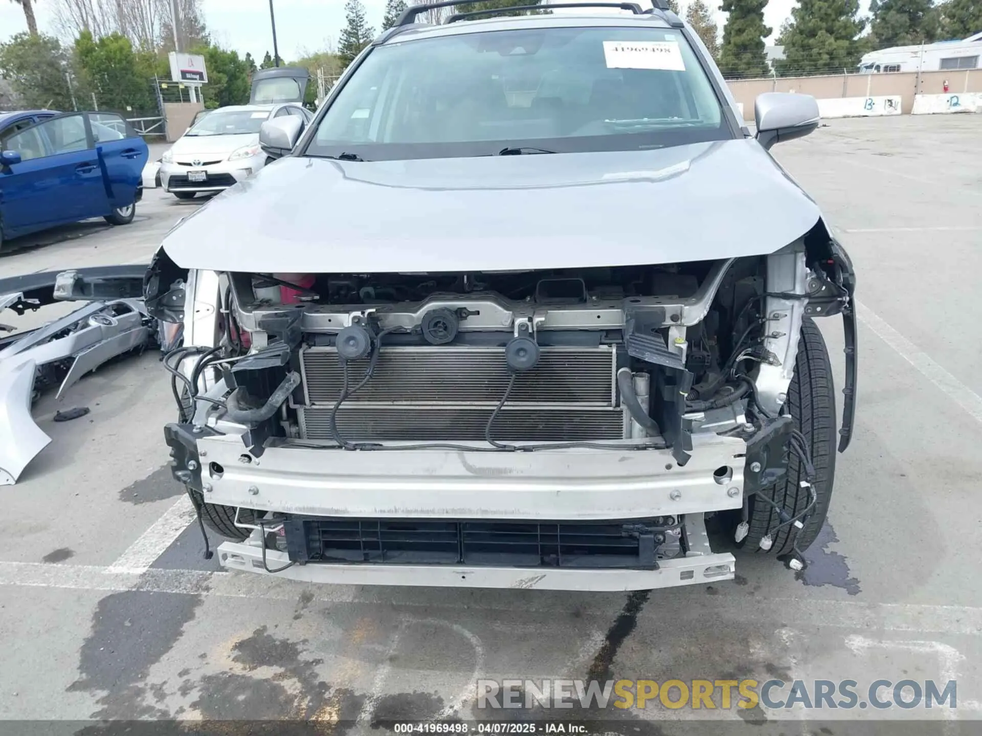 6 Фотография поврежденного автомобиля 4T3RWRFV8MU014145 TOYOTA RAV4 HYBRID 2021