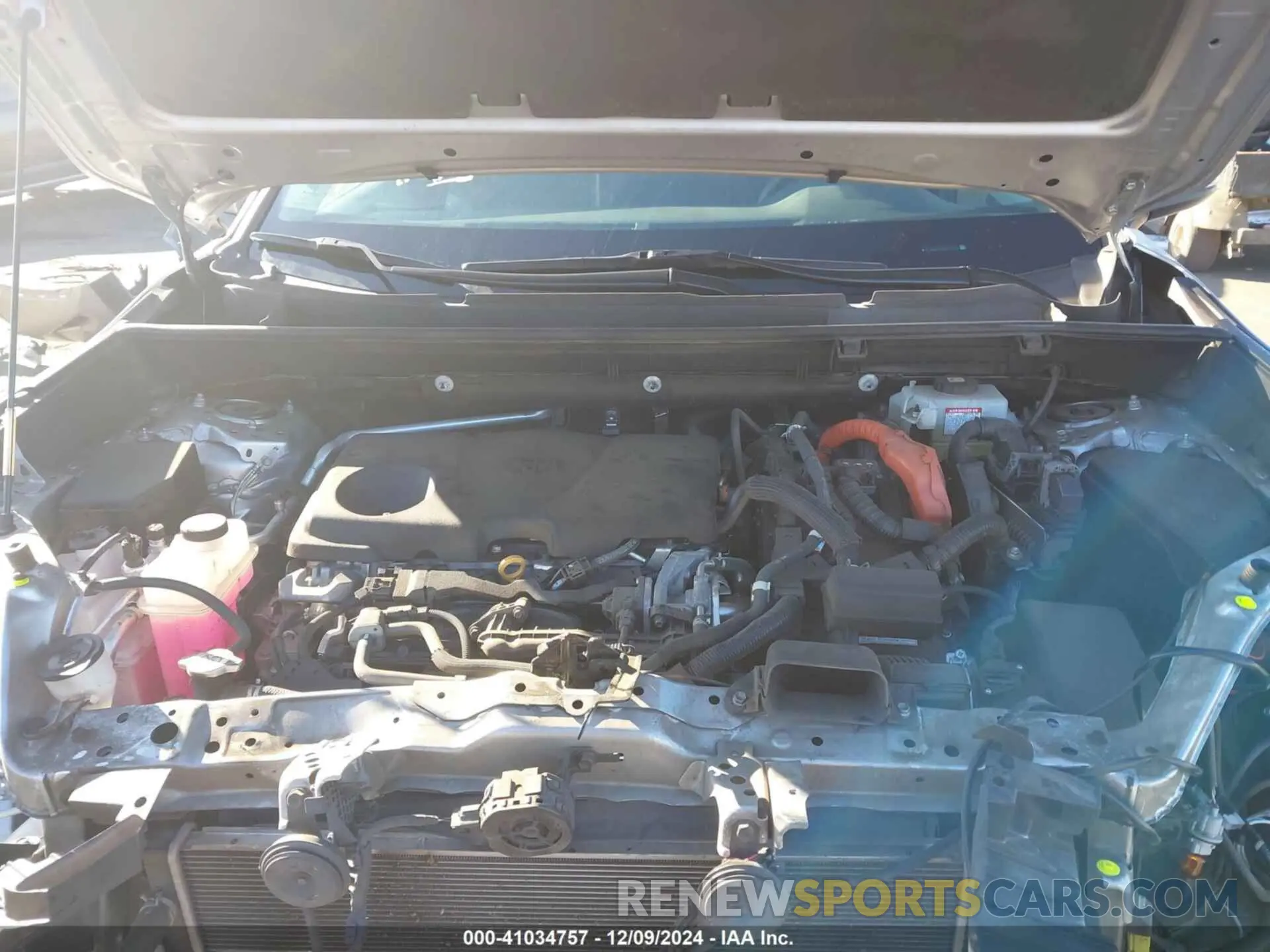 10 Photograph of a damaged car 4T3RWRFV9MU023114 TOYOTA RAV4 HYBRID 2021