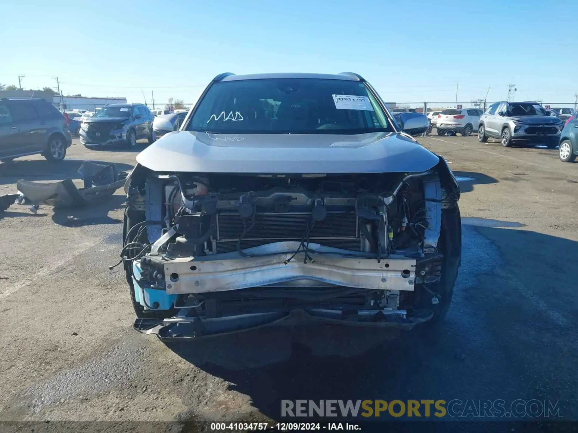 13 Photograph of a damaged car 4T3RWRFV9MU023114 TOYOTA RAV4 HYBRID 2021