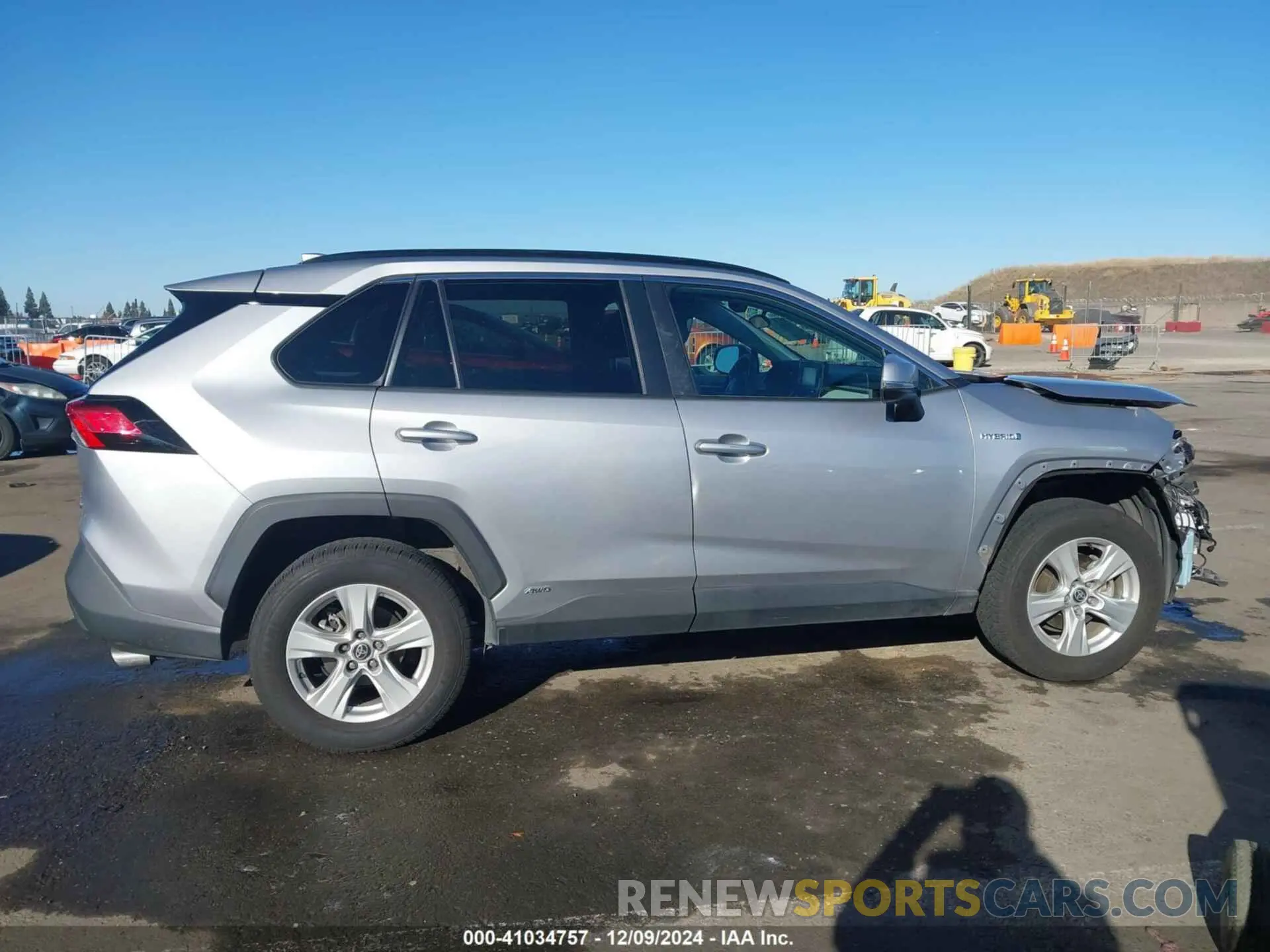 14 Photograph of a damaged car 4T3RWRFV9MU023114 TOYOTA RAV4 HYBRID 2021
