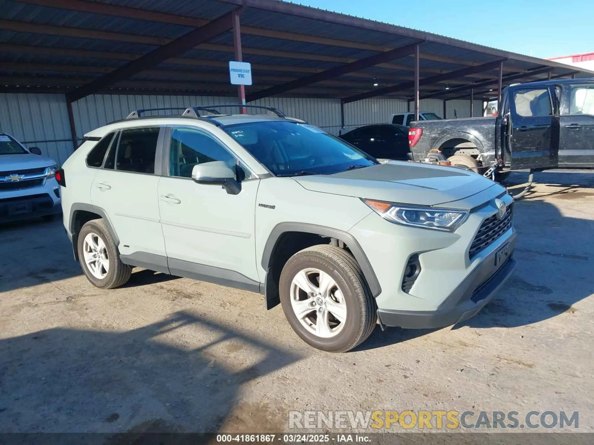 1 Фотография поврежденного автомобиля 4T3RWRFVXMU014941 TOYOTA RAV4 HYBRID 2021
