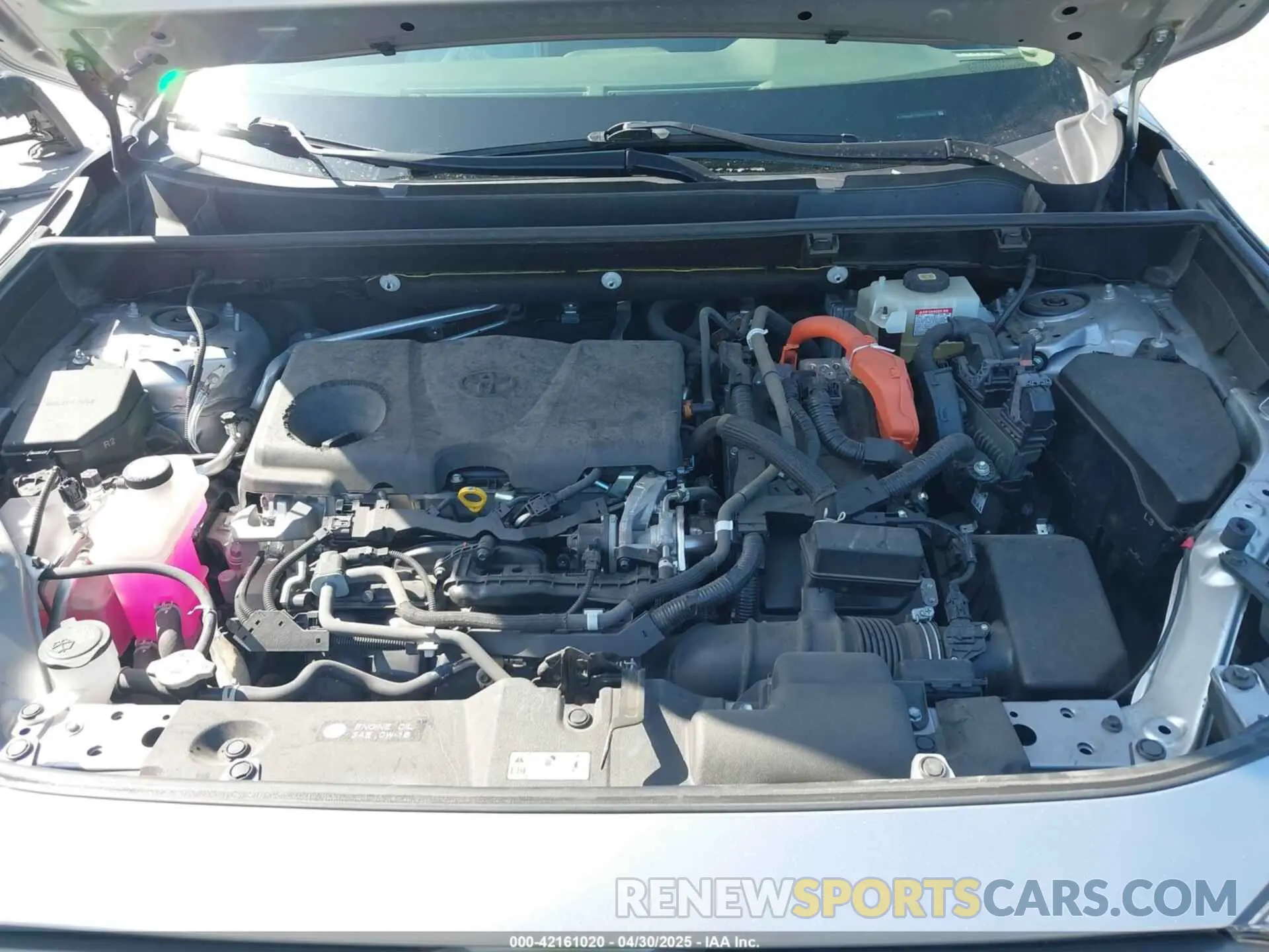 10 Фотография поврежденного автомобиля JTMB6RFV5MD015347 TOYOTA RAV4 HYBRID 2021