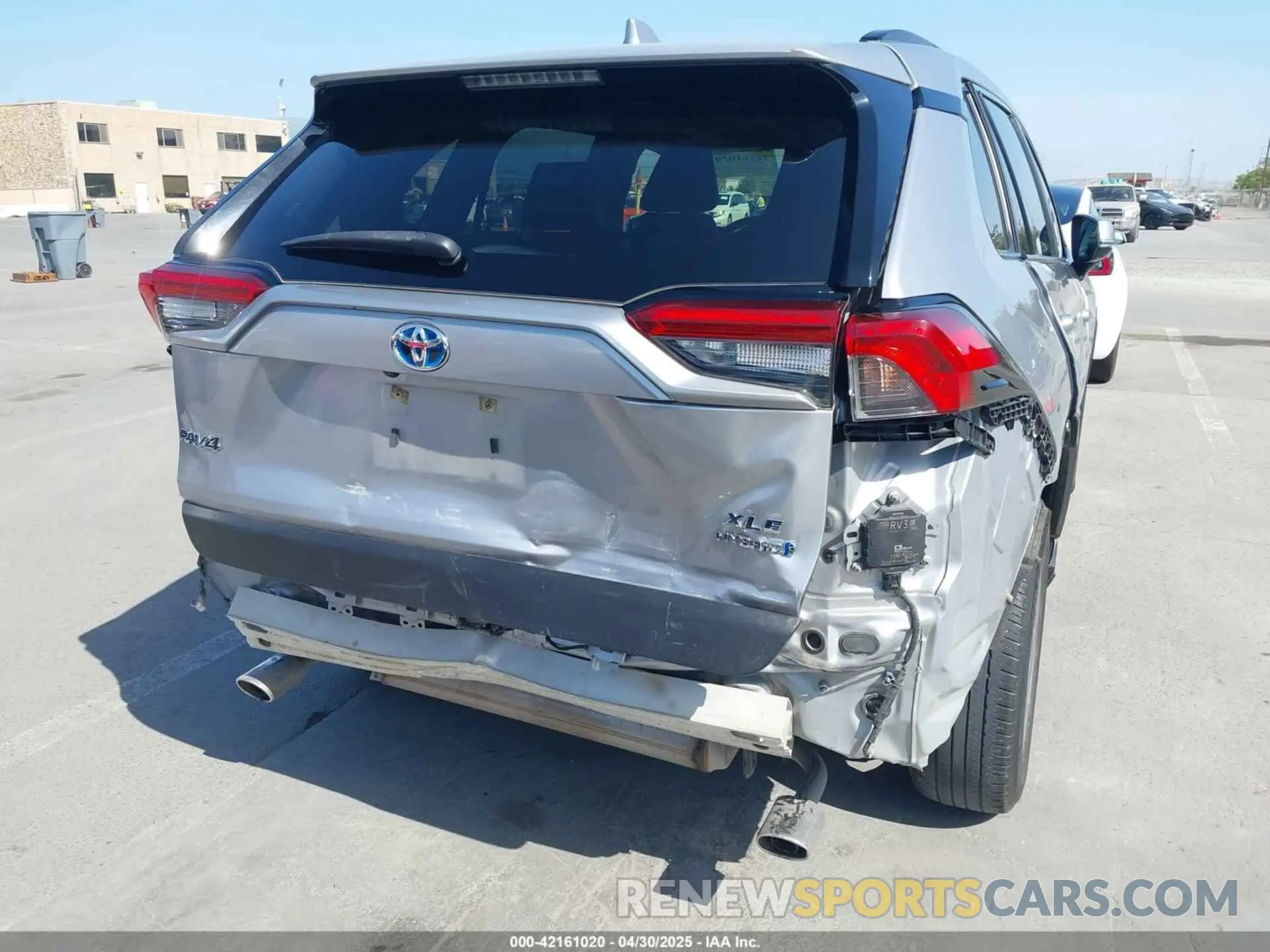 6 Фотография поврежденного автомобиля JTMB6RFV5MD015347 TOYOTA RAV4 HYBRID 2021