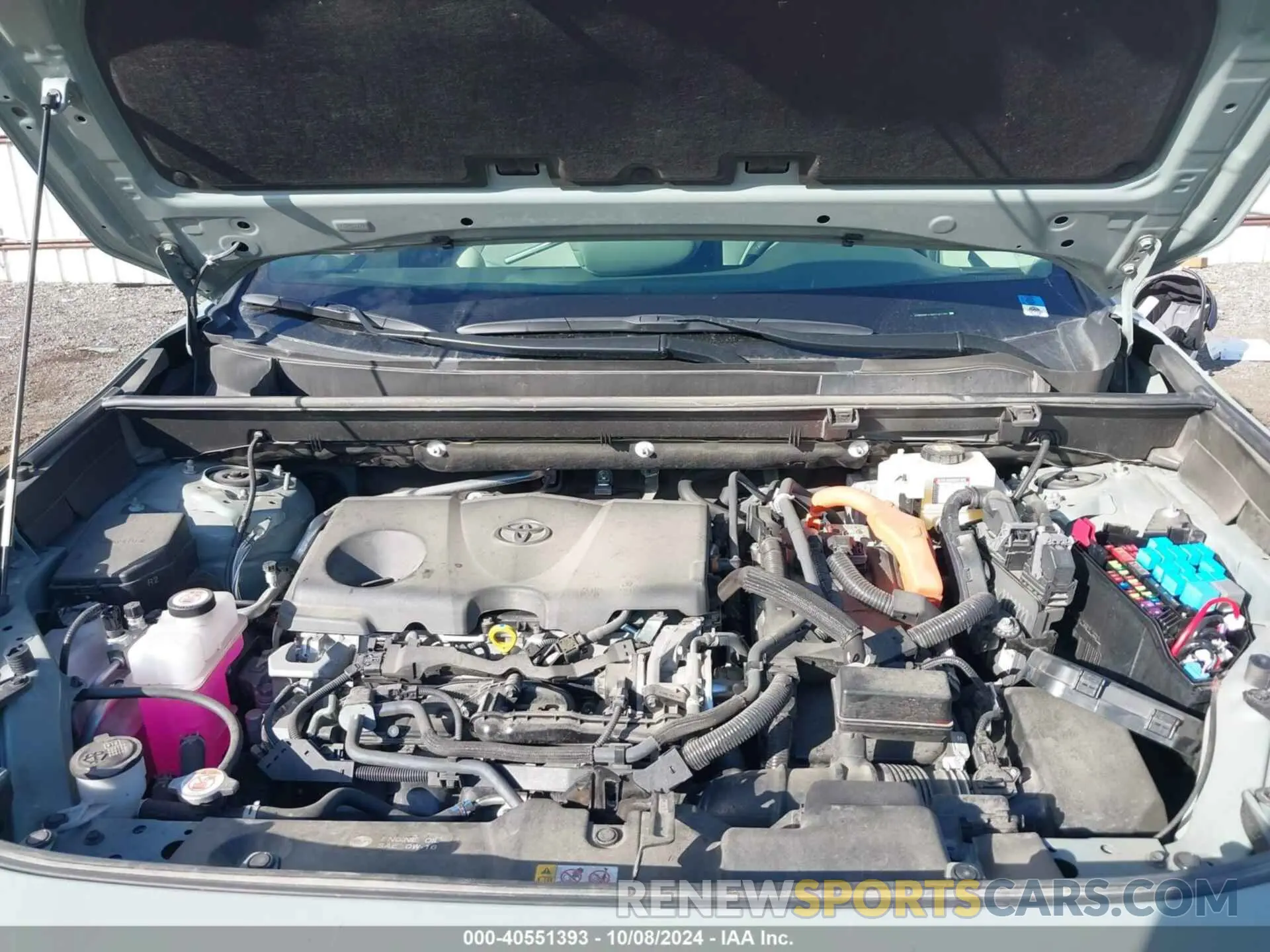 10 Фотография поврежденного автомобиля JTMB6RFV7MD040783 TOYOTA RAV4 HYBRID 2021