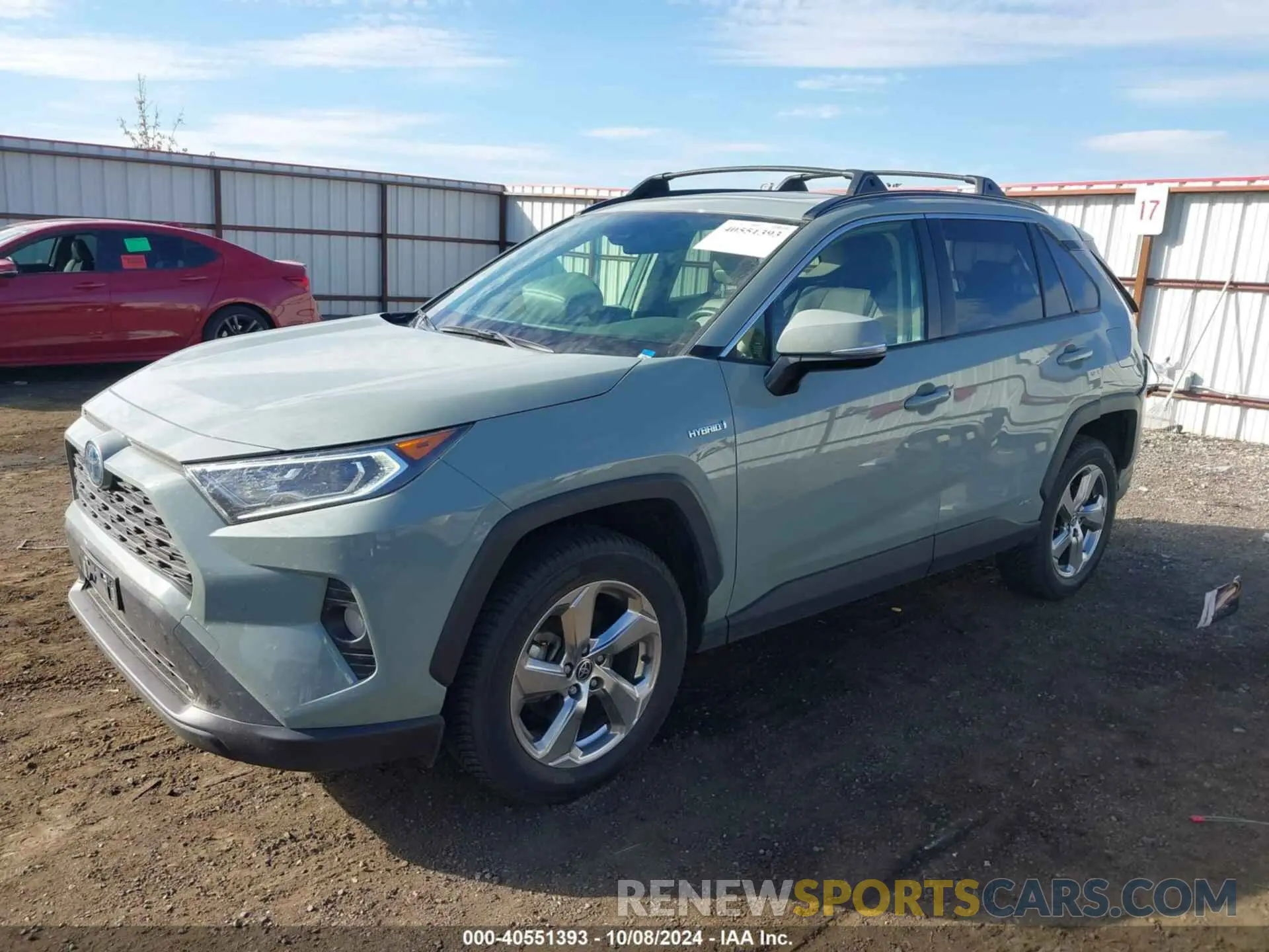 2 Фотография поврежденного автомобиля JTMB6RFV7MD040783 TOYOTA RAV4 HYBRID 2021