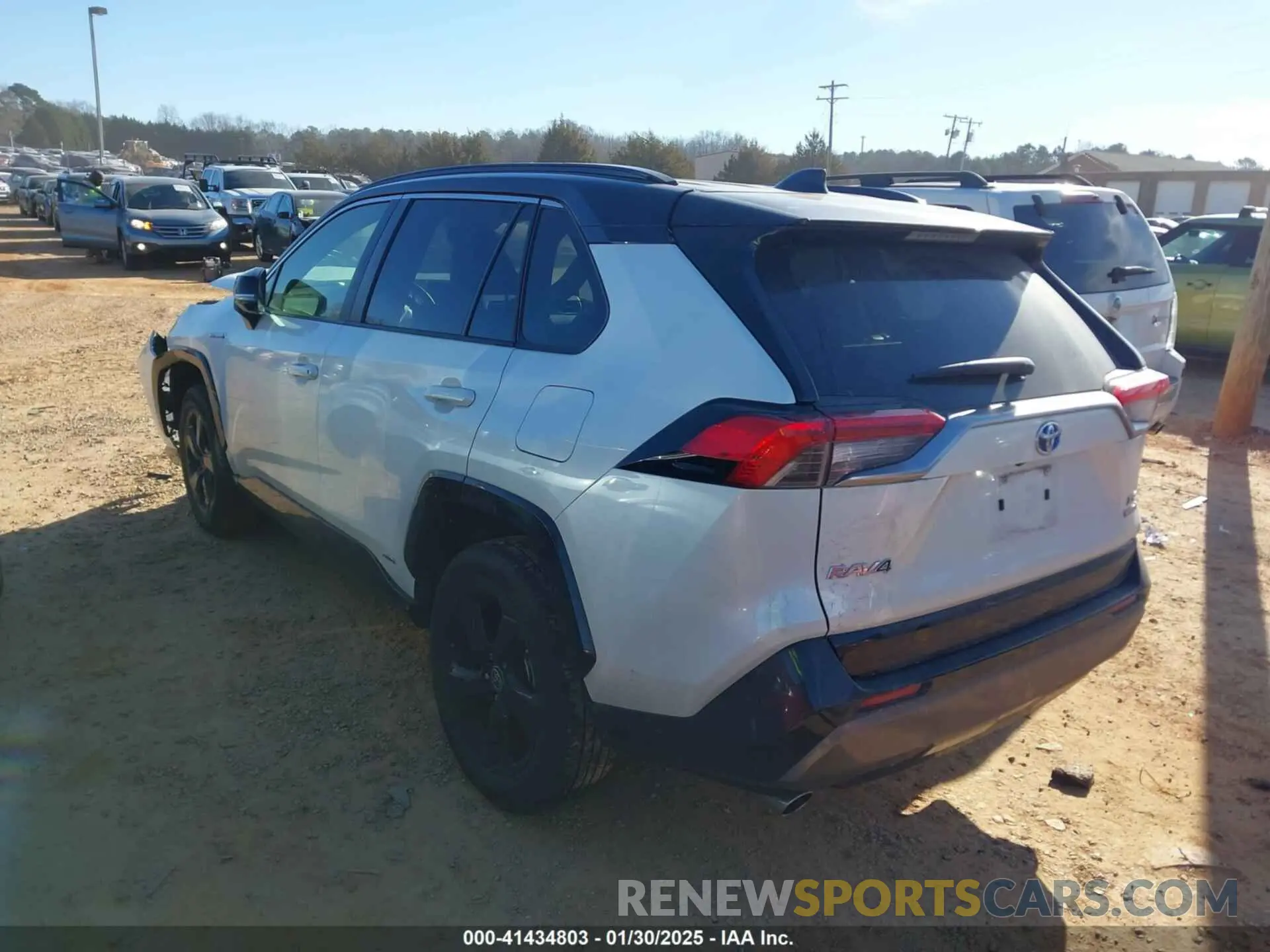 3 Фотография поврежденного автомобиля JTME6RFV3MD515908 TOYOTA RAV4 HYBRID 2021