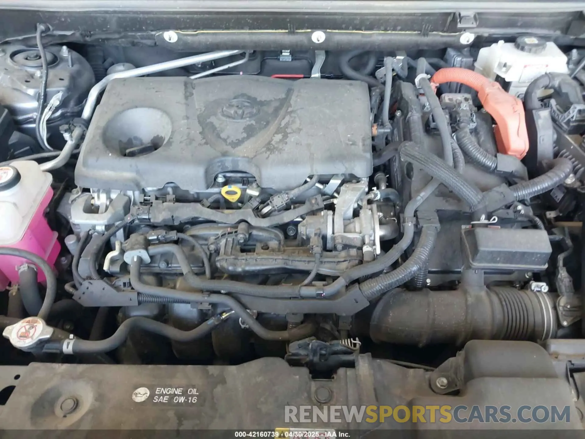 10 Photograph of a damaged car JTME6RFV5MD515361 TOYOTA RAV4 HYBRID 2021